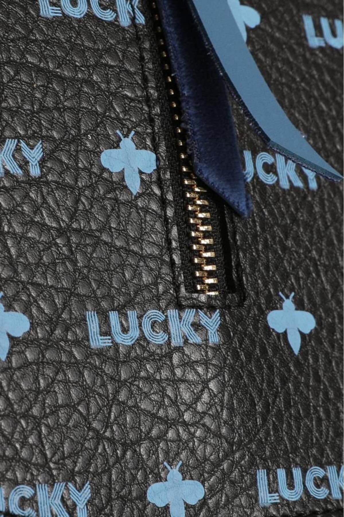 Lucky Bees-Gemusterter Damenrucksack 6
