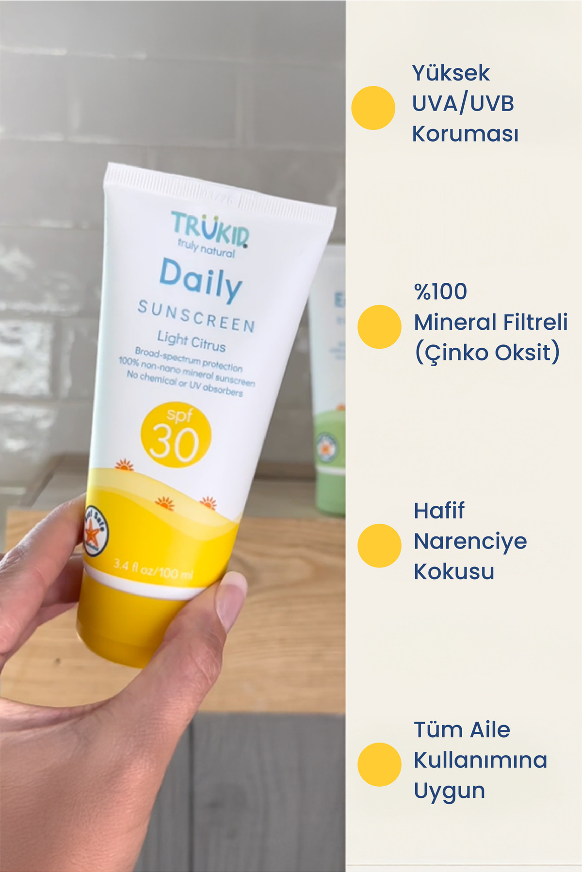Günlük Kullanıma Uygun Güneş Kremi SPF 30 100 ml — 10302 — تصویر 3 از 7