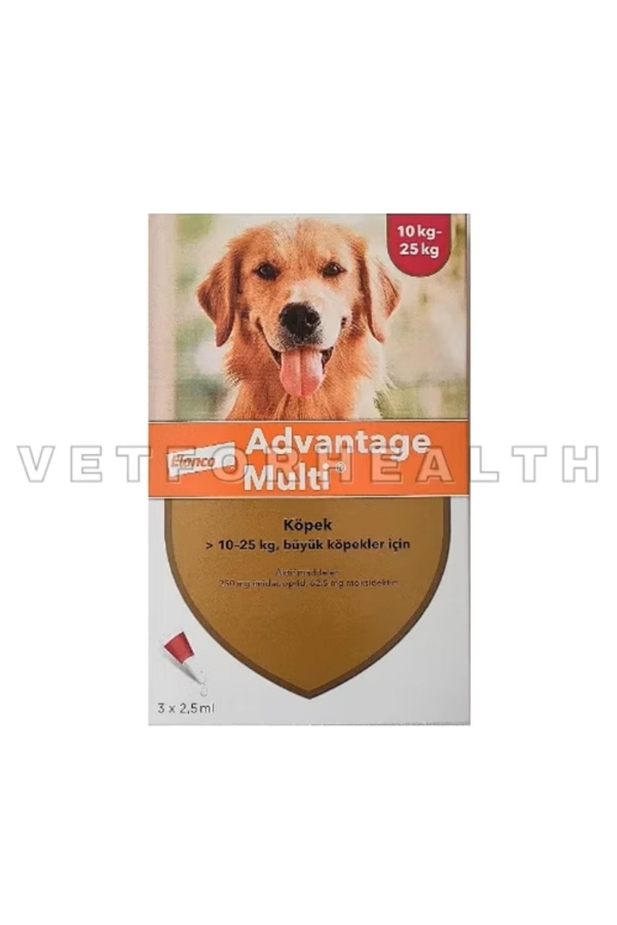 BesteVet Advantage- Multi 10-25 Kg Köpekler için Damla STT:11.25