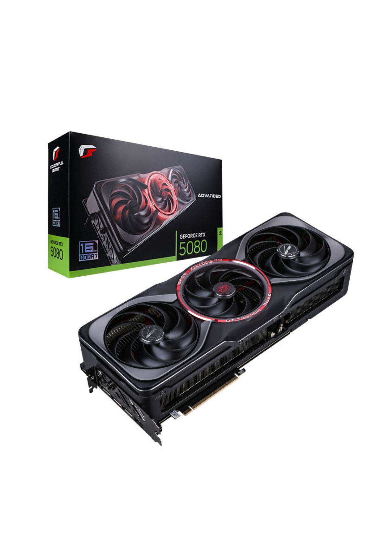 Colorful İgame Geforce Rtx 5080 Advanced Gdrr7 256bit (OC 16GB-V) 16gb Gaming (OYUNCU) Ekran Kartı