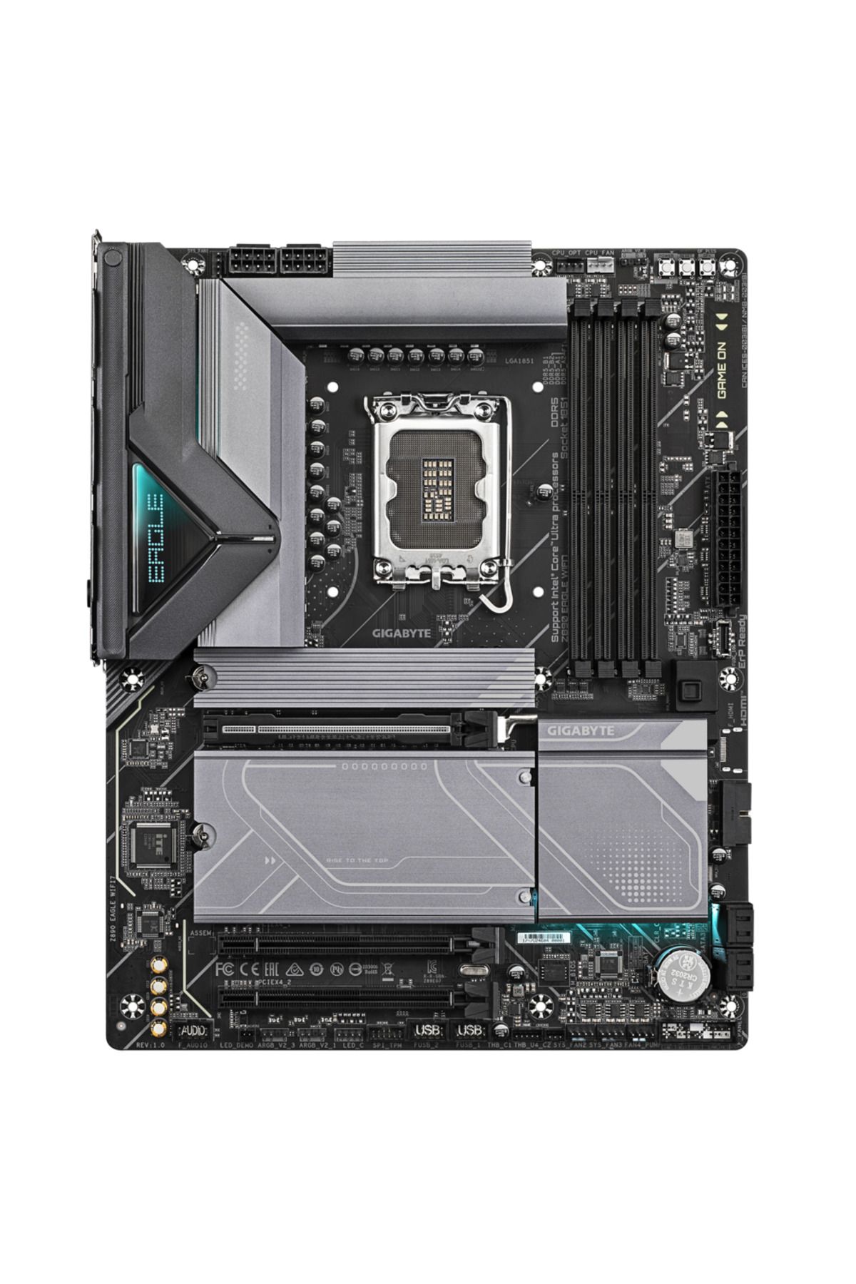 Gigabyte Z890 Eagle Wıfı 7 Soket 1851 Ddr5 8800(OC) Mhz Atx Gaming (OYUNCU) Anakart
