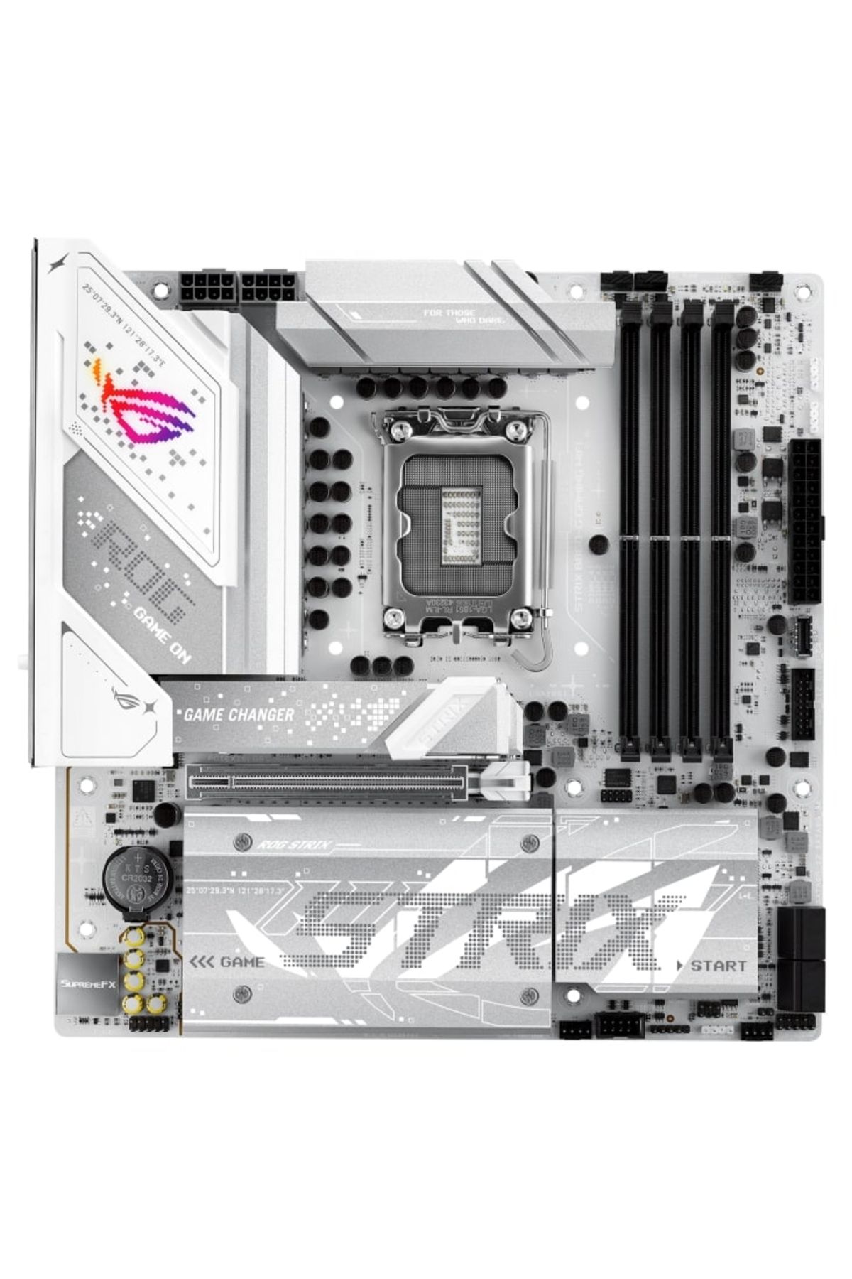 ASUS Rog Strıx B860-g Gamıng Wıfı Intel B860 Soket 1851 Ddr5 9066 (OC)mhz Matx Gaming (OYUNCU) Anaka