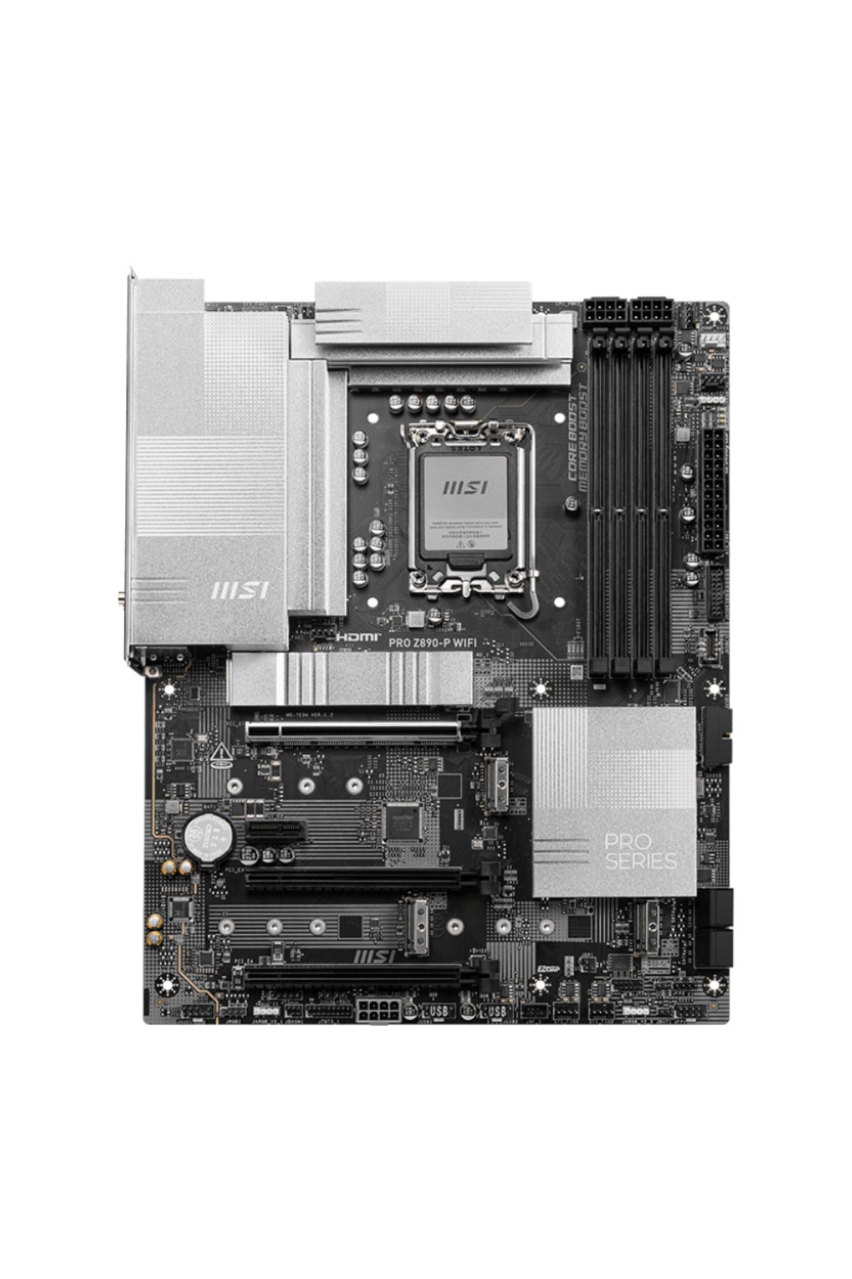 MSI-Pro Z890-p WiFi DDR5 Z890 مقبس 1851 9200mhz(OC) WiFi 7 Atx Gaming (لاعب) اللوحة الأم 1