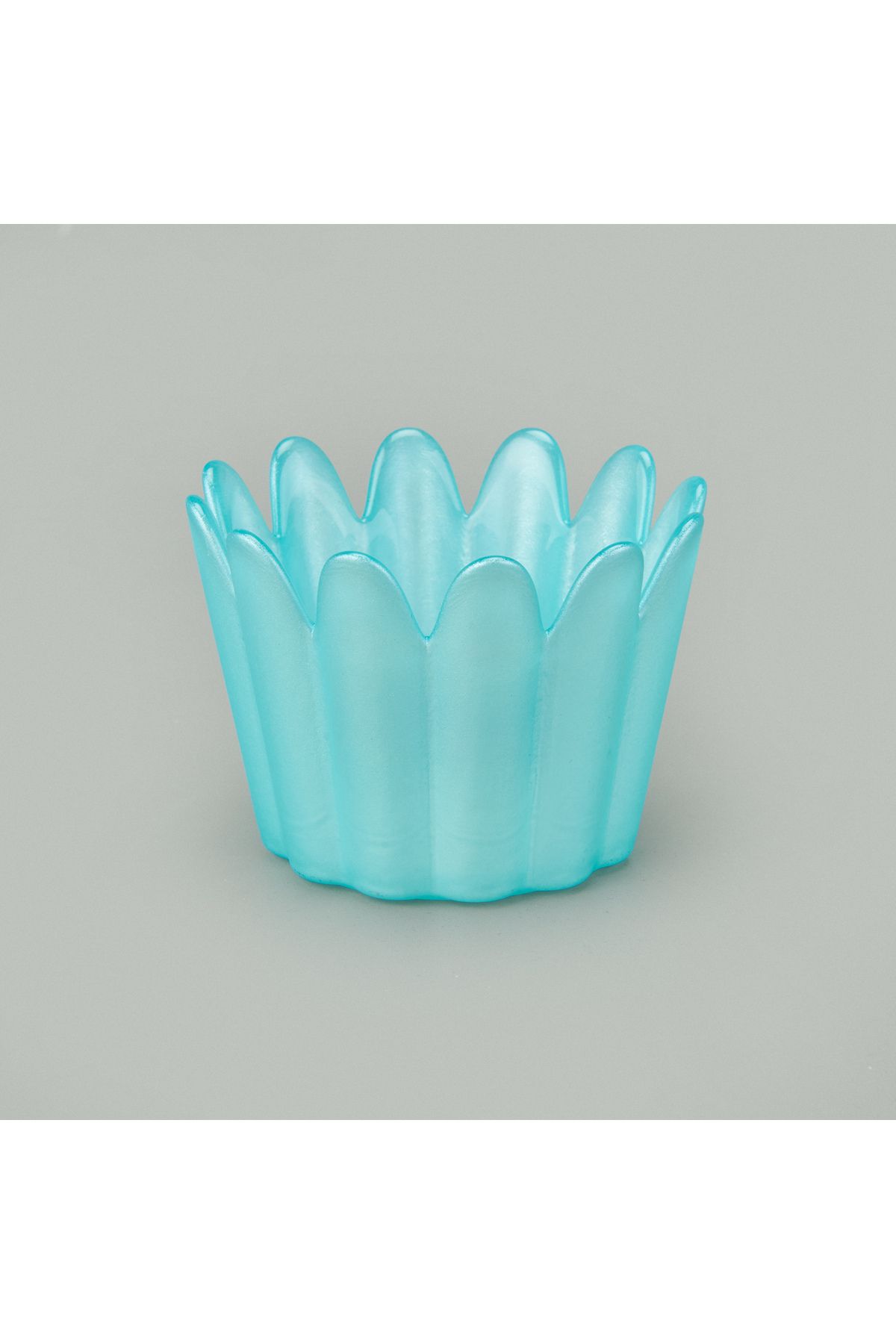 Evidea Deco Tulu Mumluk - Turkuaz - 9 cm