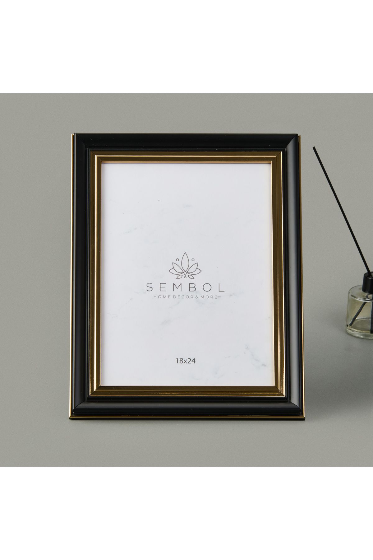 Sembol Prime Fotoğraf Çerçevesi - Siyah - 18x24 cm