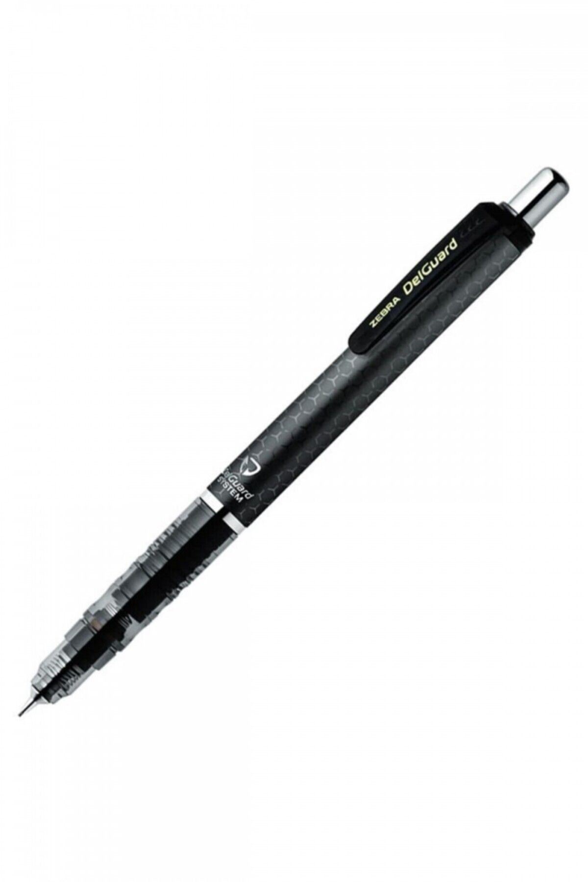 Serve-Zebra Delguard Versatil Pen 0.7 mm Honeycomb Gray 1