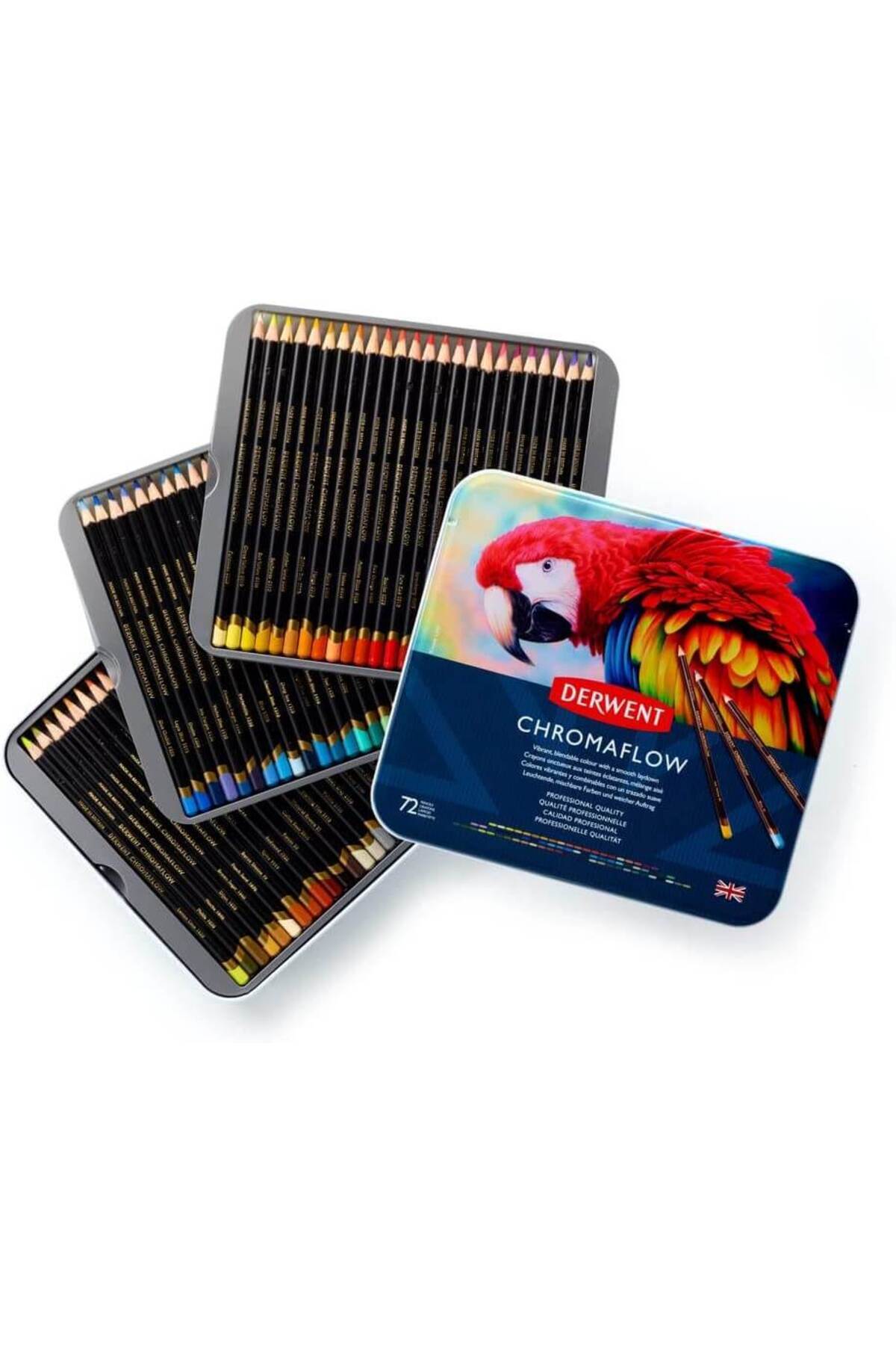 Derwent Chromaflow 72'li Kuru Boya Kalem Seti / 2306014