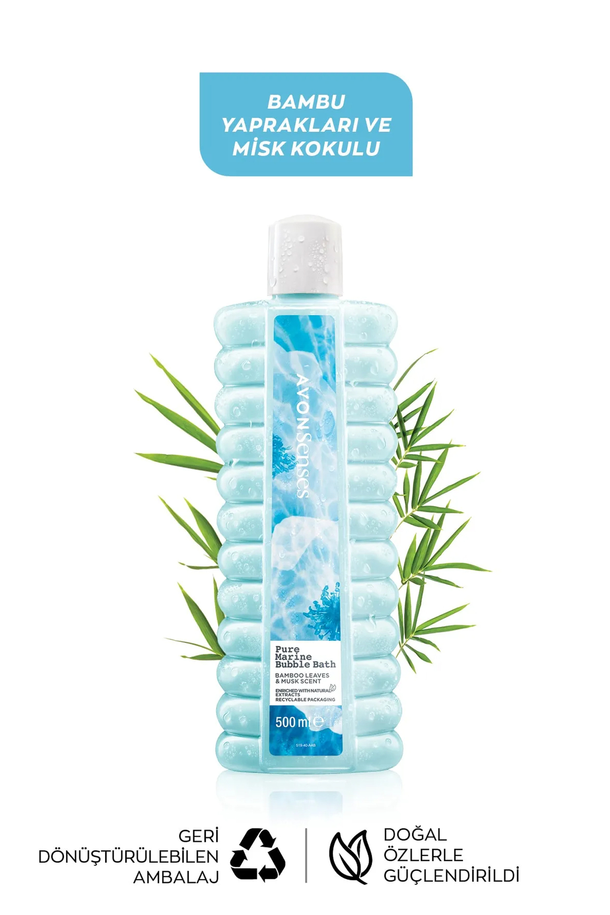 Misk Bergamot Ve Bambu Kokulu Banyo Köpüğü 500 Ml.