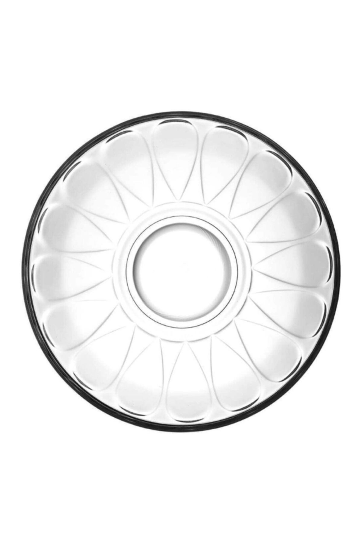 Paşabahçe-6-Piece Engraved Glass Tea Plate P54451 5