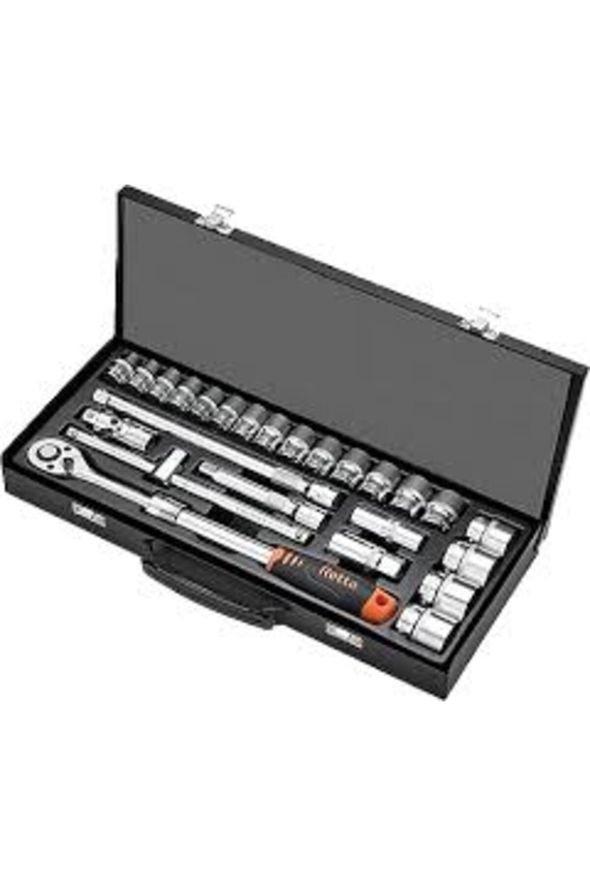 Retta 1/2 6 Köşe Lokma Seti 25 Parça Uzatmalı Cırcır Rlt2501