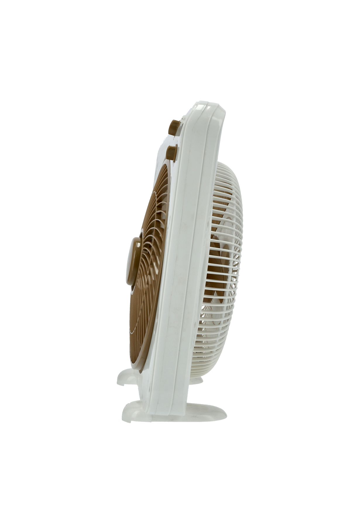 Olsenmark-12” Box Fan With 3 Speed Settings And Anti-rust Gold Blade Design 2