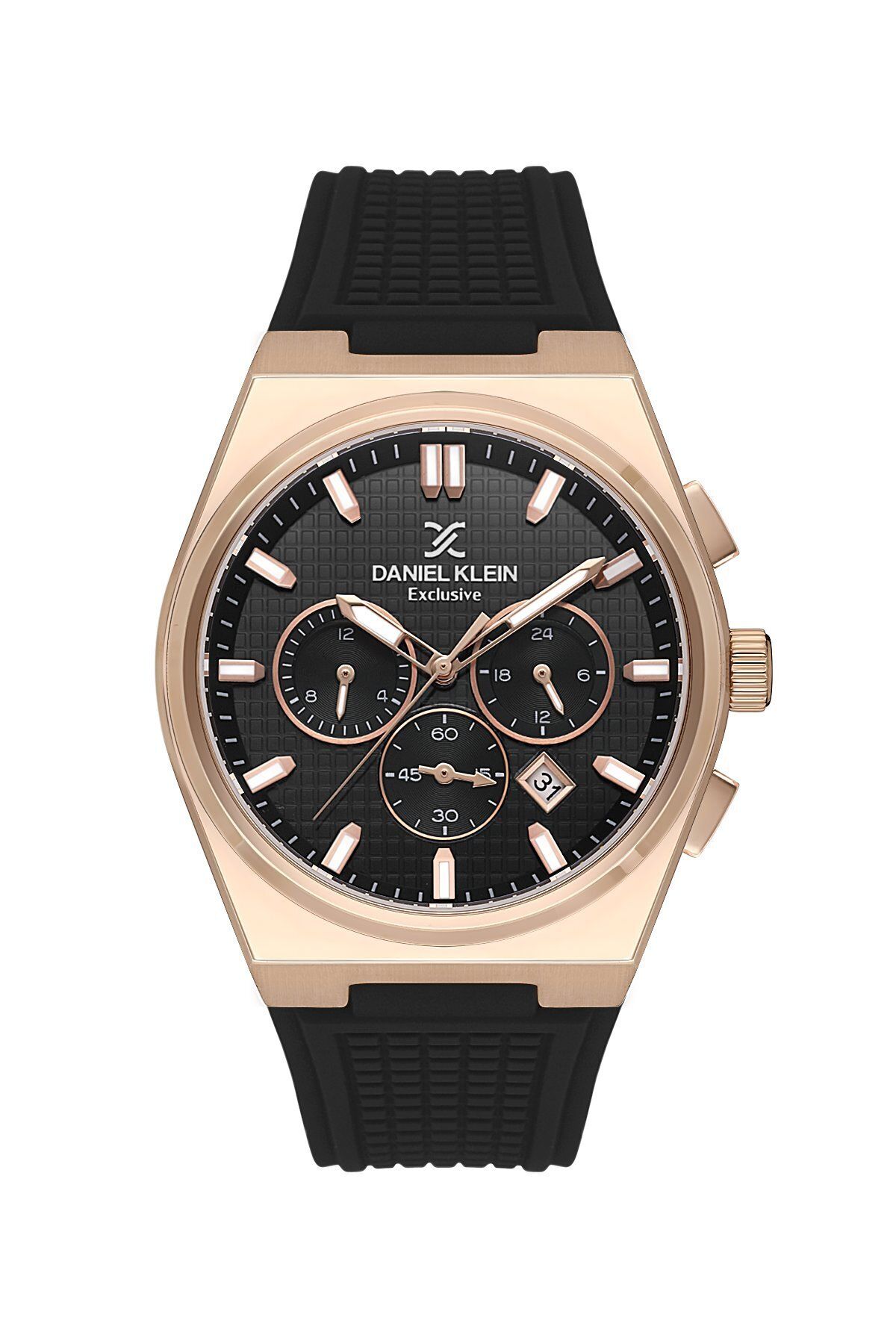 Daniel Klein Kasası Bronz Kordonu Siyah Renk 2 Yıl Garantili 44 Mm Göstergeleri Aktif Erkek Kol Saati