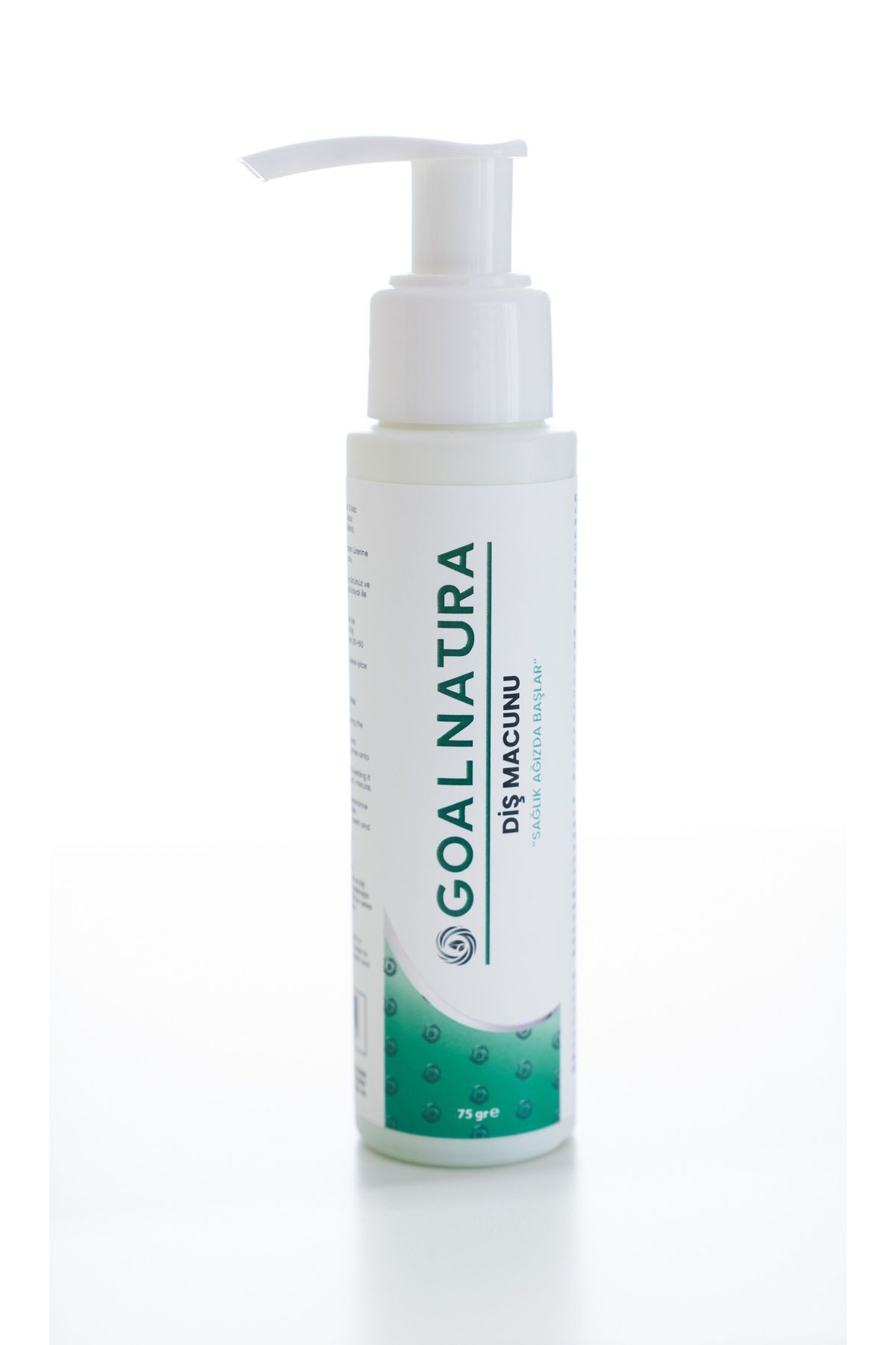 GOALNATURA Beyazlatıcı Diş Macunu Tamamen Doğal - 75gr