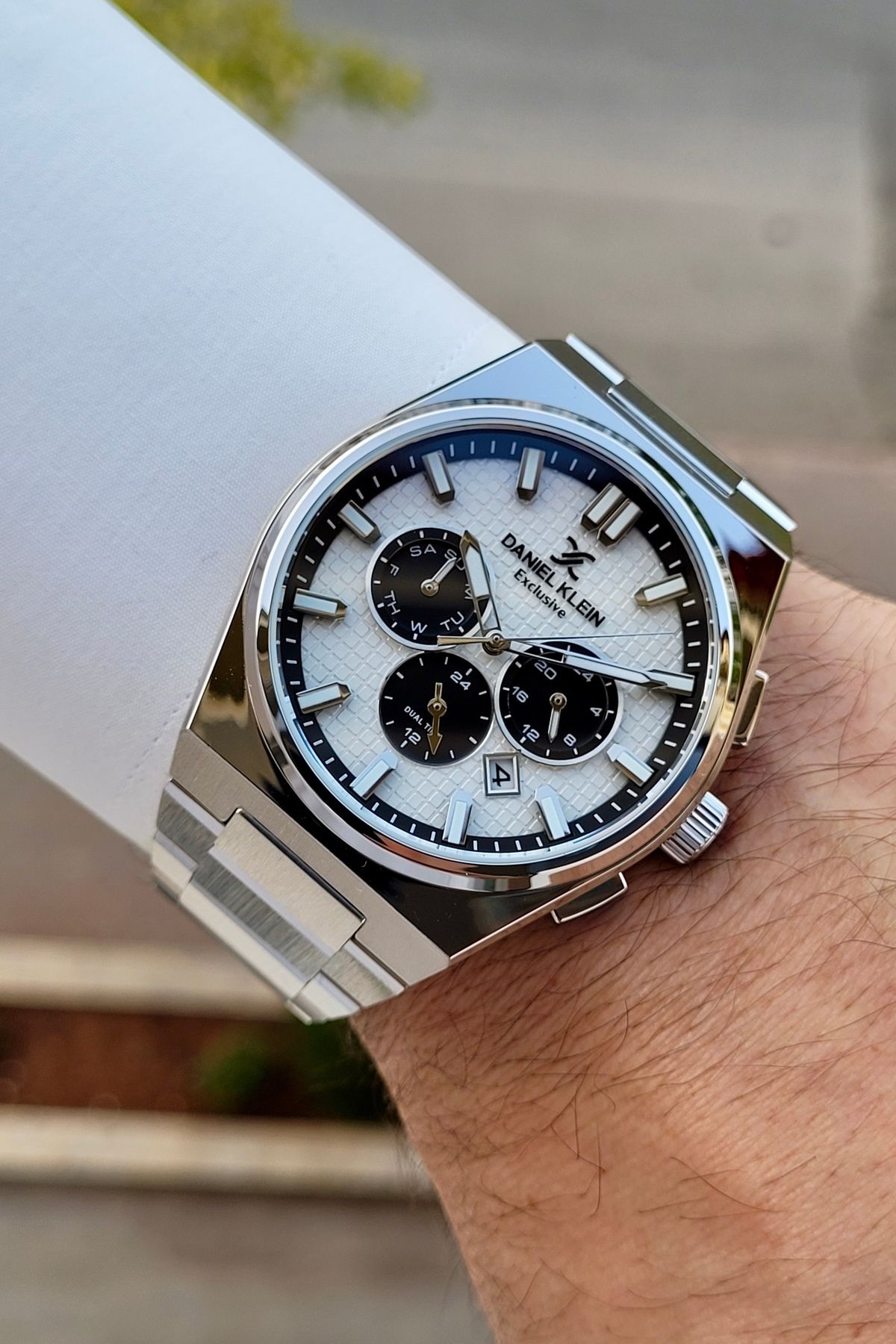 Daniel Klein Silver Renk 24 Ay Garantili Fonksiyonları Aktif Erkek Kol Saati