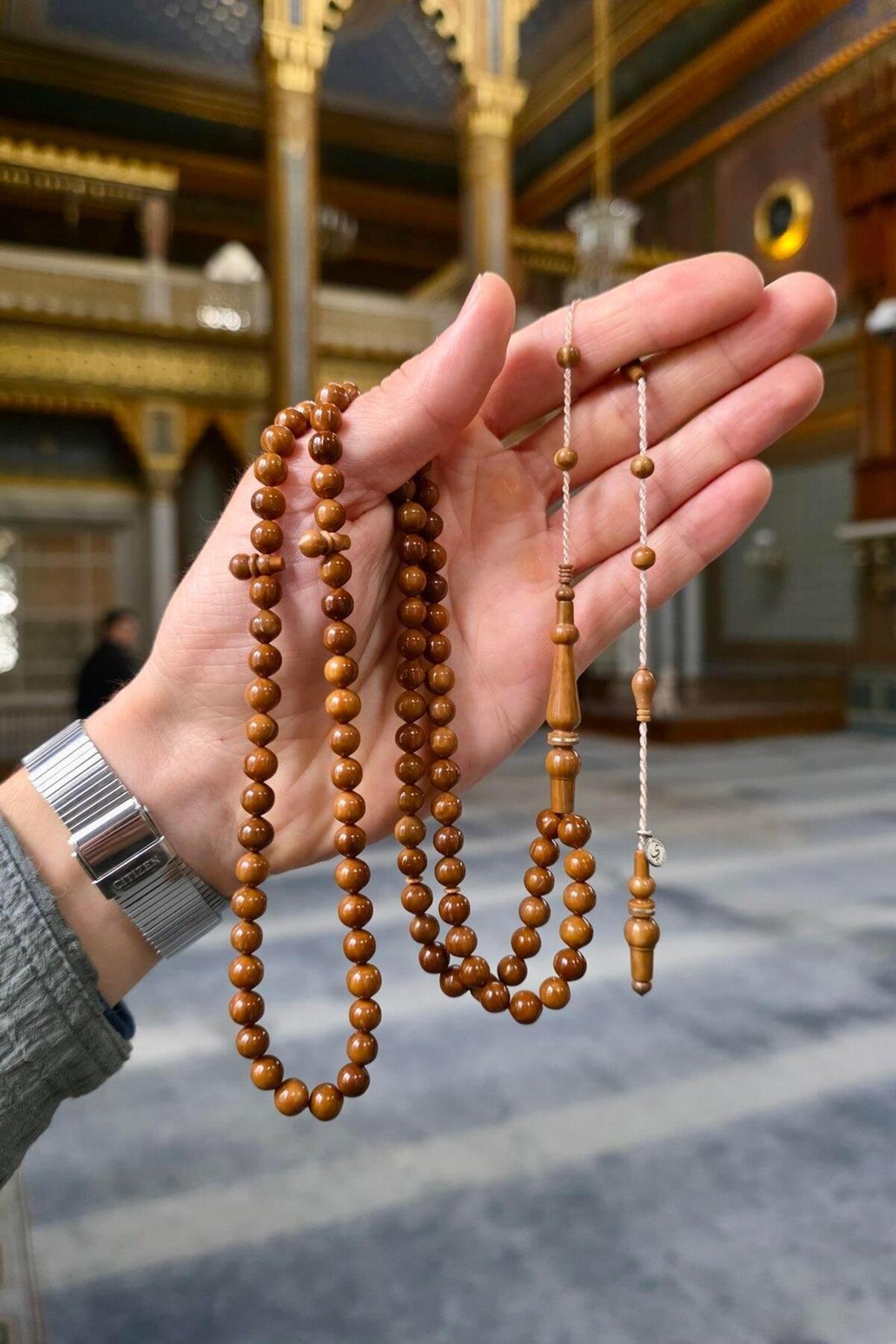 dergah tesbih-Yusuf Cevher Master Handcrafted Collectible 99 Kuka Prayer Dhikr Rosary 3