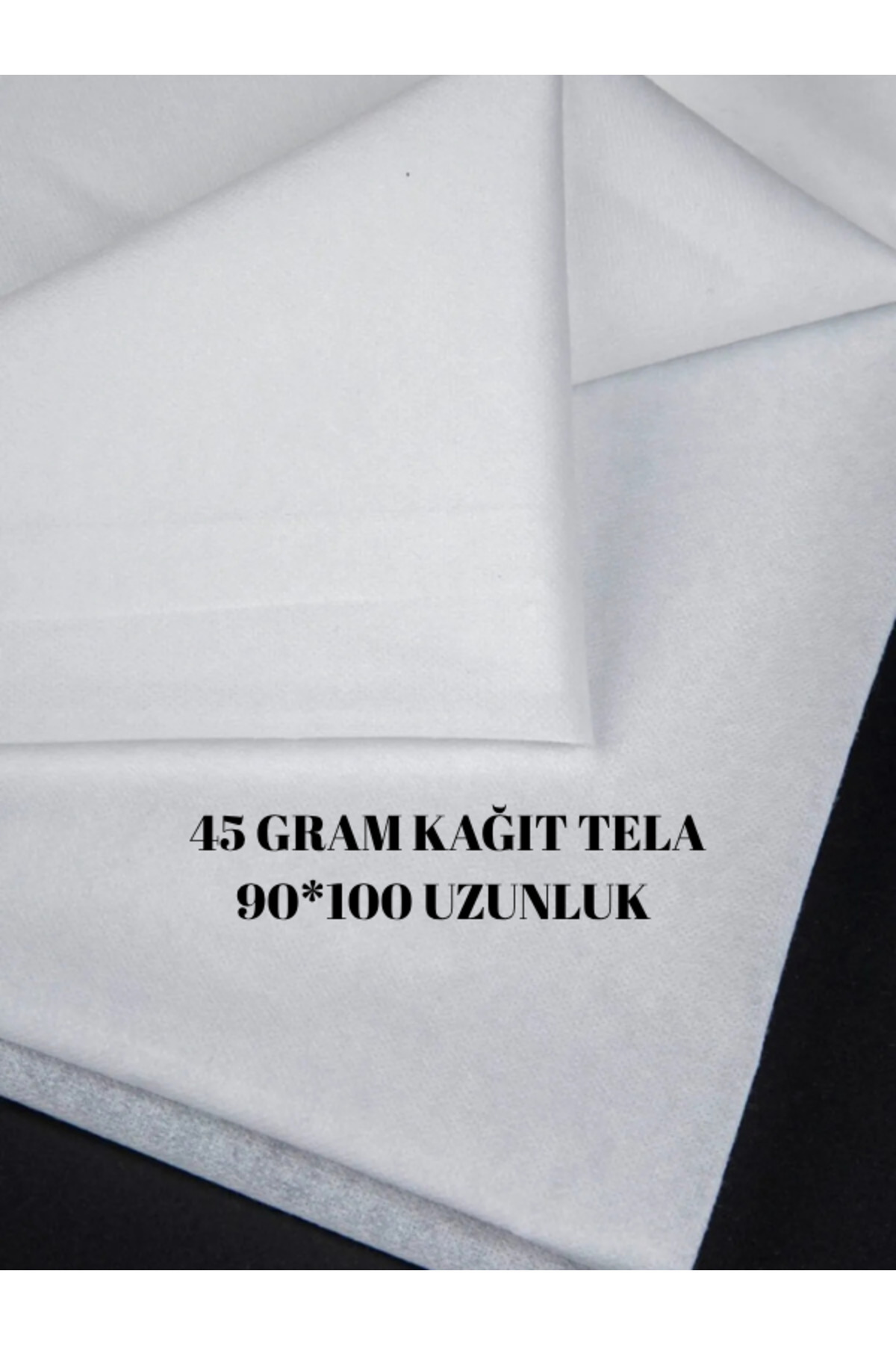 Bayar Kumaş Kağıt Tela 45 Gr Beyaz Tela En 90*100 45 Gr Kağıt Tela