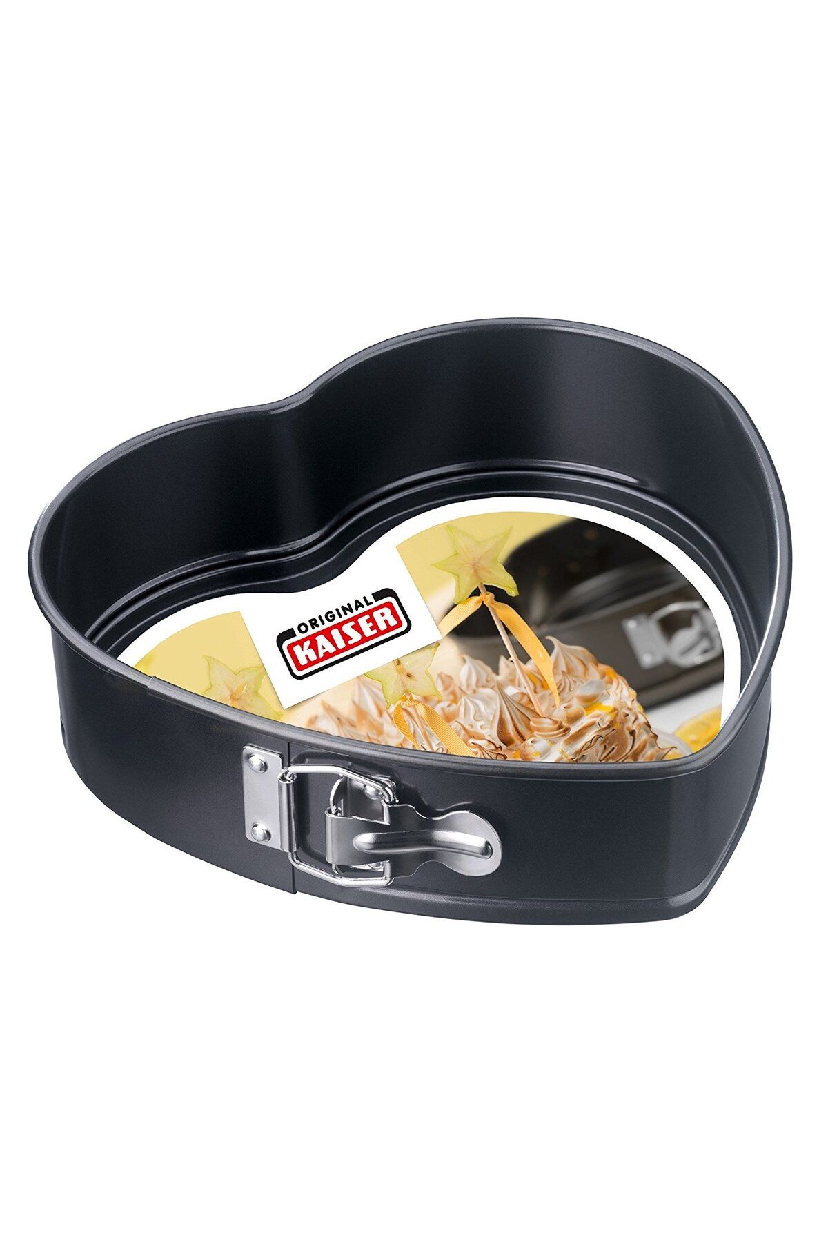 KAISER-Clamped Heart Cake Mold 26 cm 3