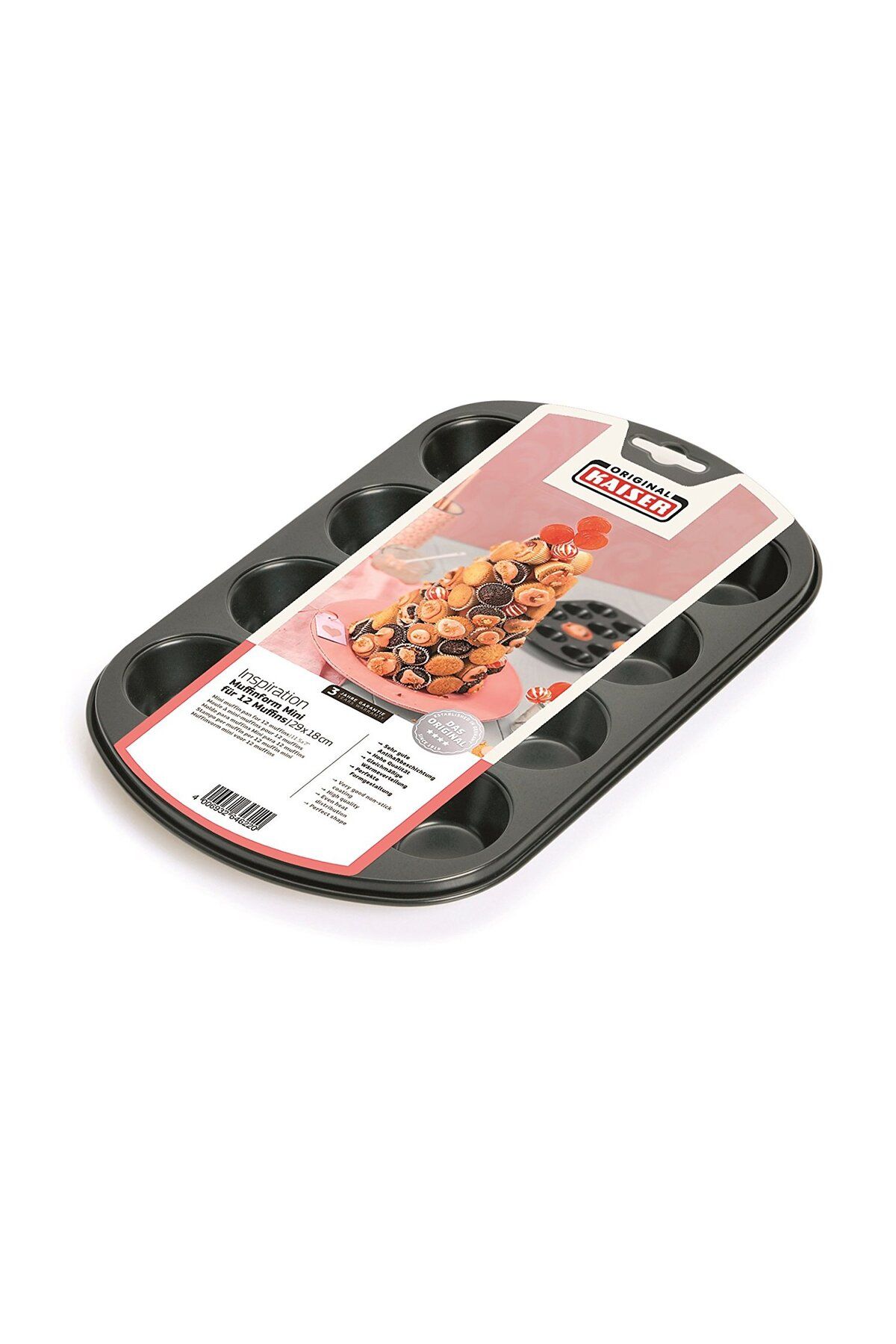KAISER-Muffin Mold Mini 12 Chamber 29x18 Cm 3