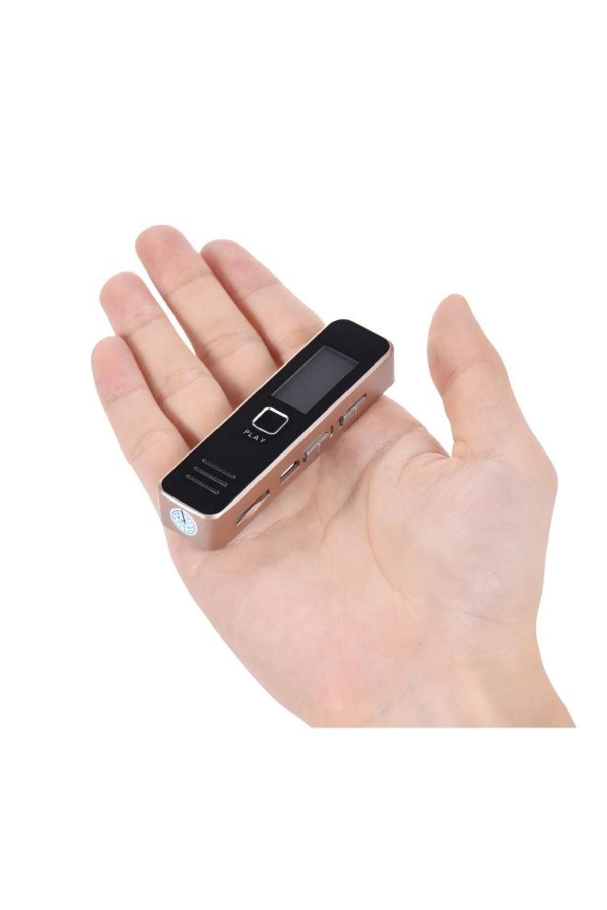 Generic-Digital Voice Recorder Audio Dictaphone MP3 Player USB Flash Disk for Meeting EABC21 Gold 4