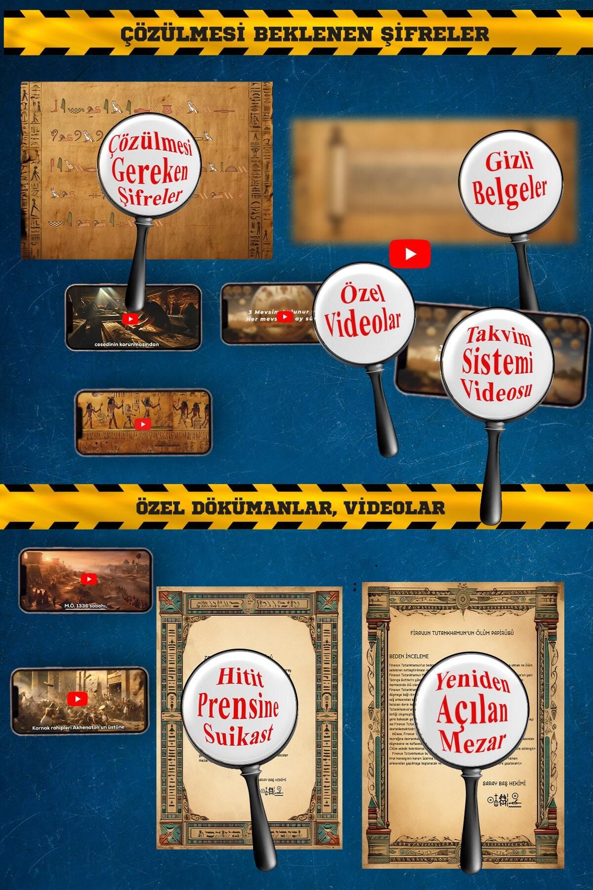 çözülmemiş davalar-Fabulous Four Killers Kim Detective Game Case-Solving Game Murder Game Detective Game Box Game 7