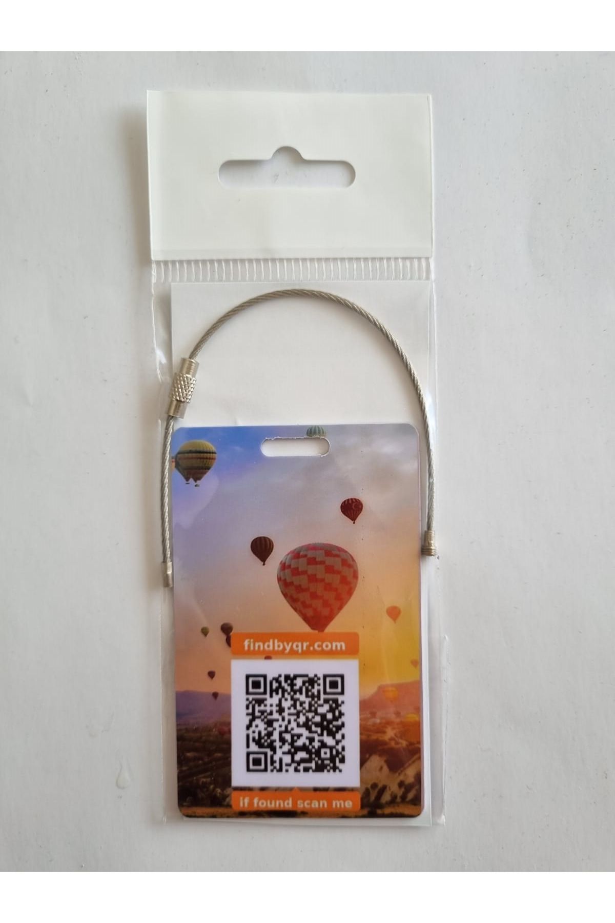 DEMSOFT Bavul Etiketi QR Bavul Askısı Kapadokya