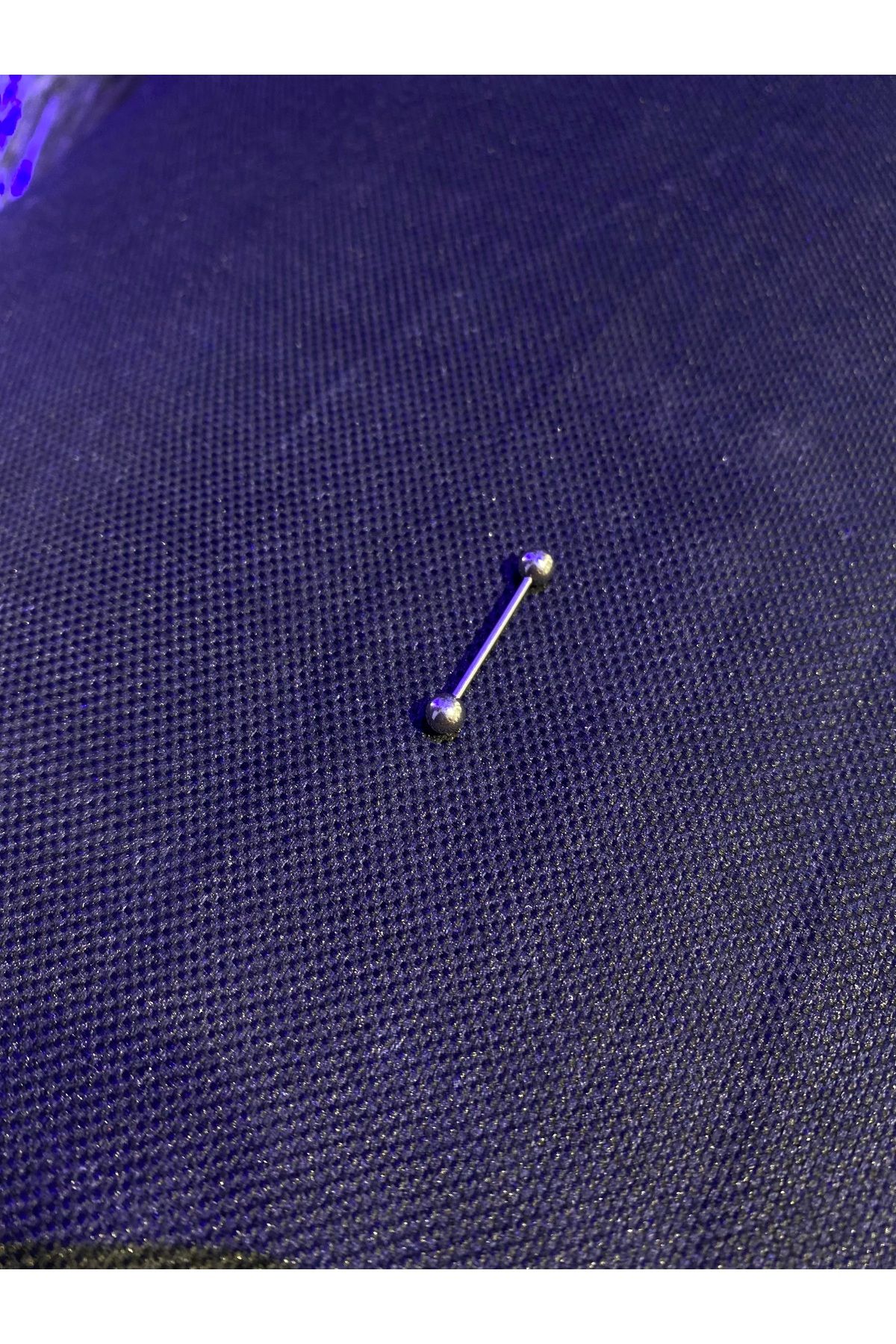 satirus Gümüş renk nippele piercing