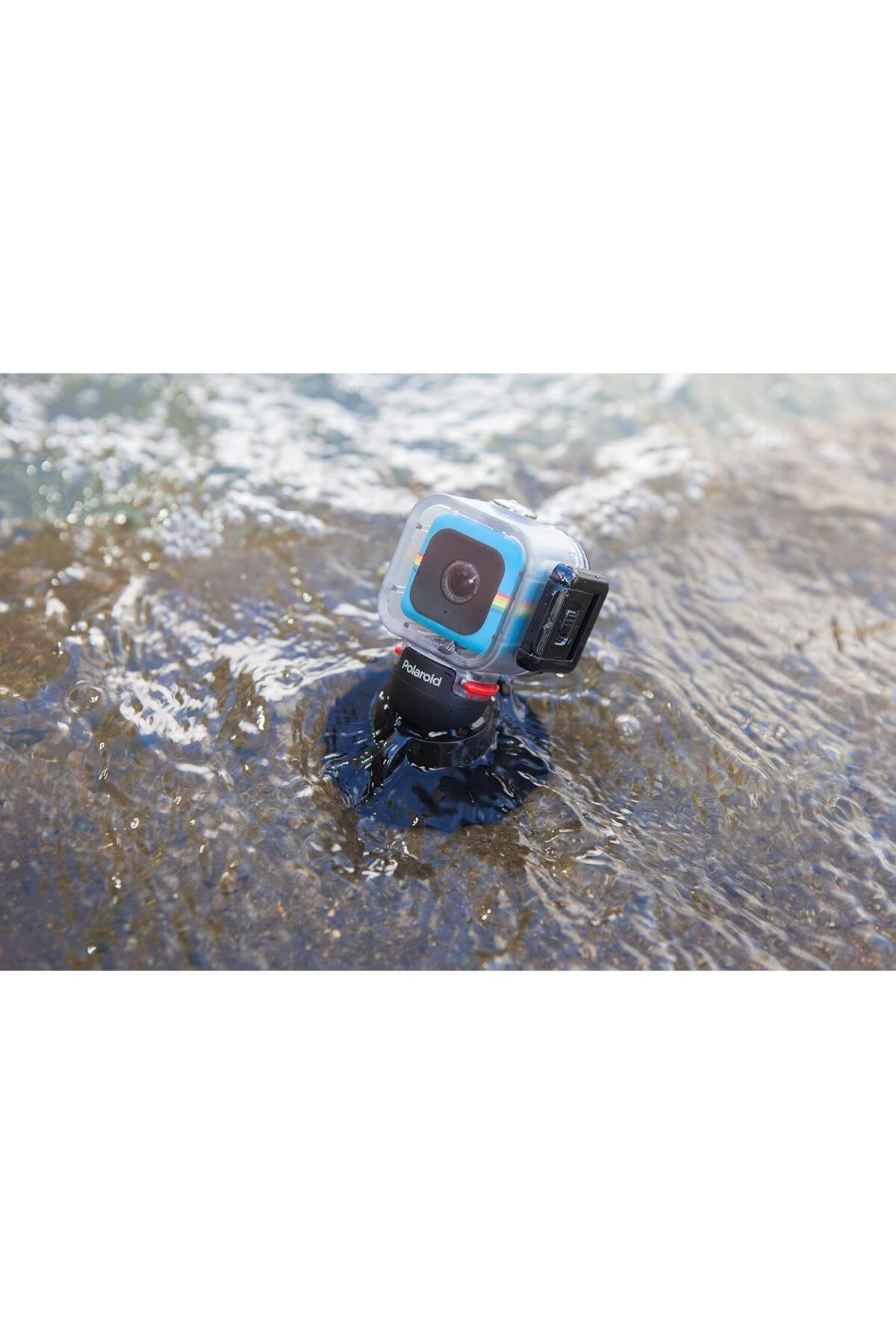 Polaroid-Waterproof Shockproof Case for Polaroid CUBE HD Action Lifestyle Camera - Connects to All M 4