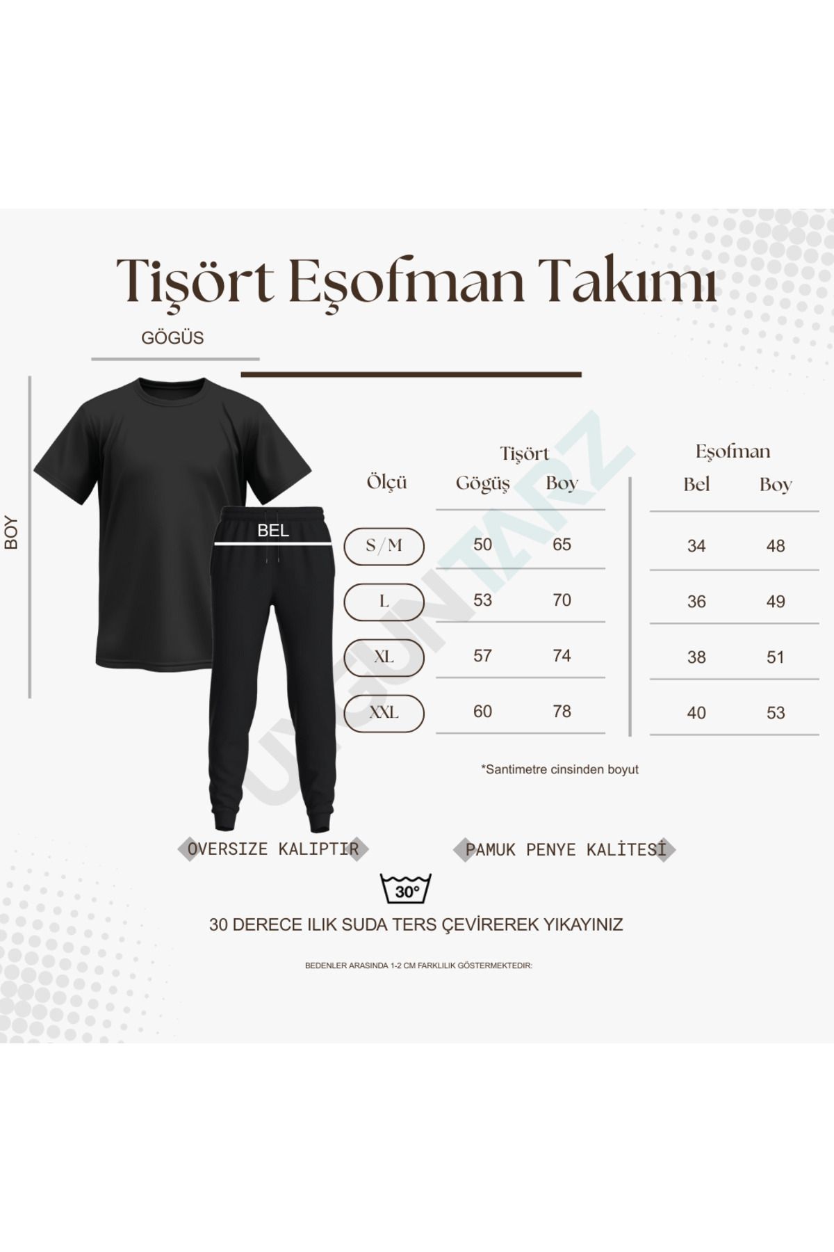 uyguntarz Unisex Pırlantalı Kadın Portresi Tasarım Basklı Tshirt Eşofman Takımı