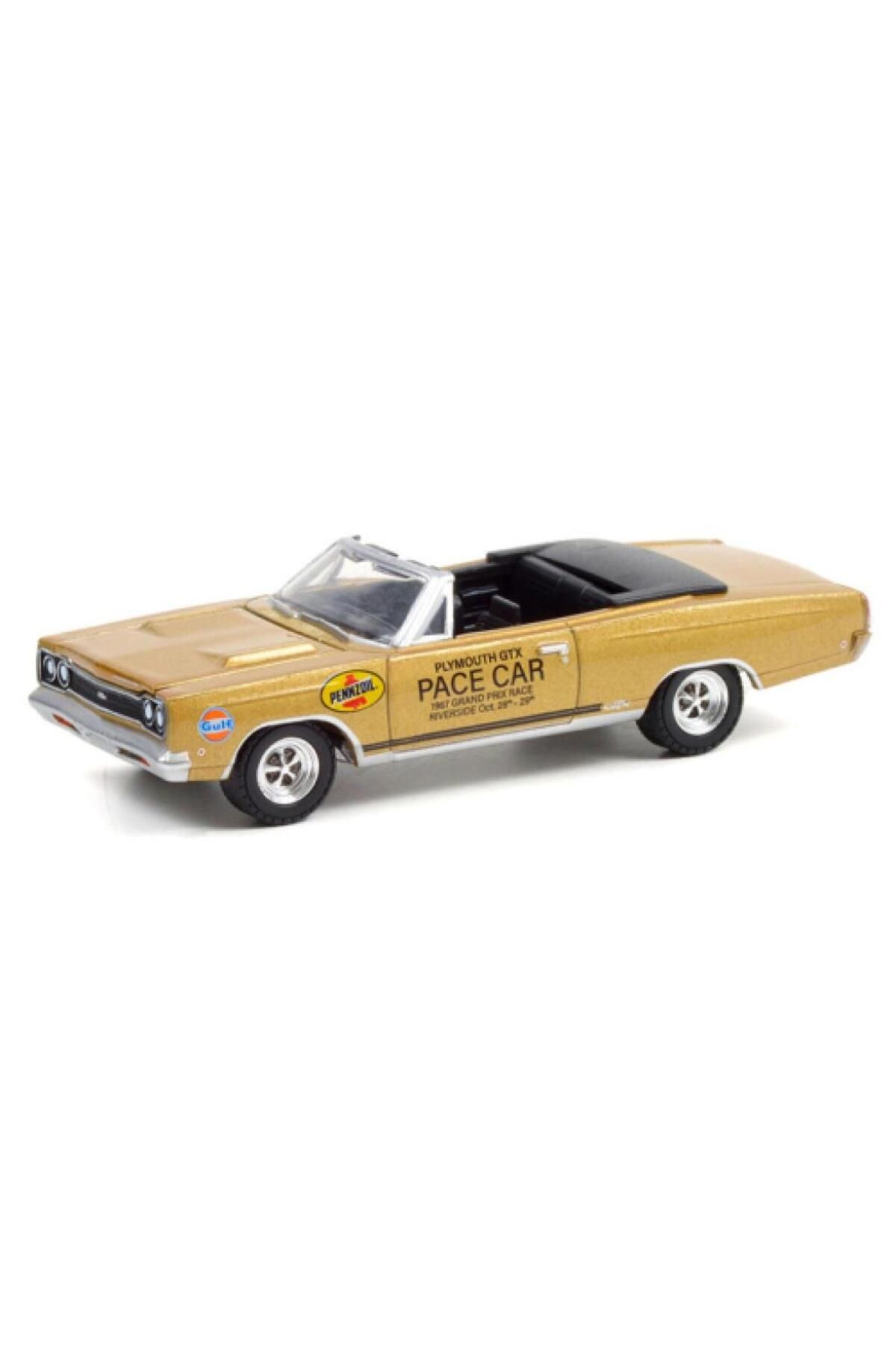Greenlight Plymouth GTX Hemi Cabriolet Pace Car 1/64 Model Araba