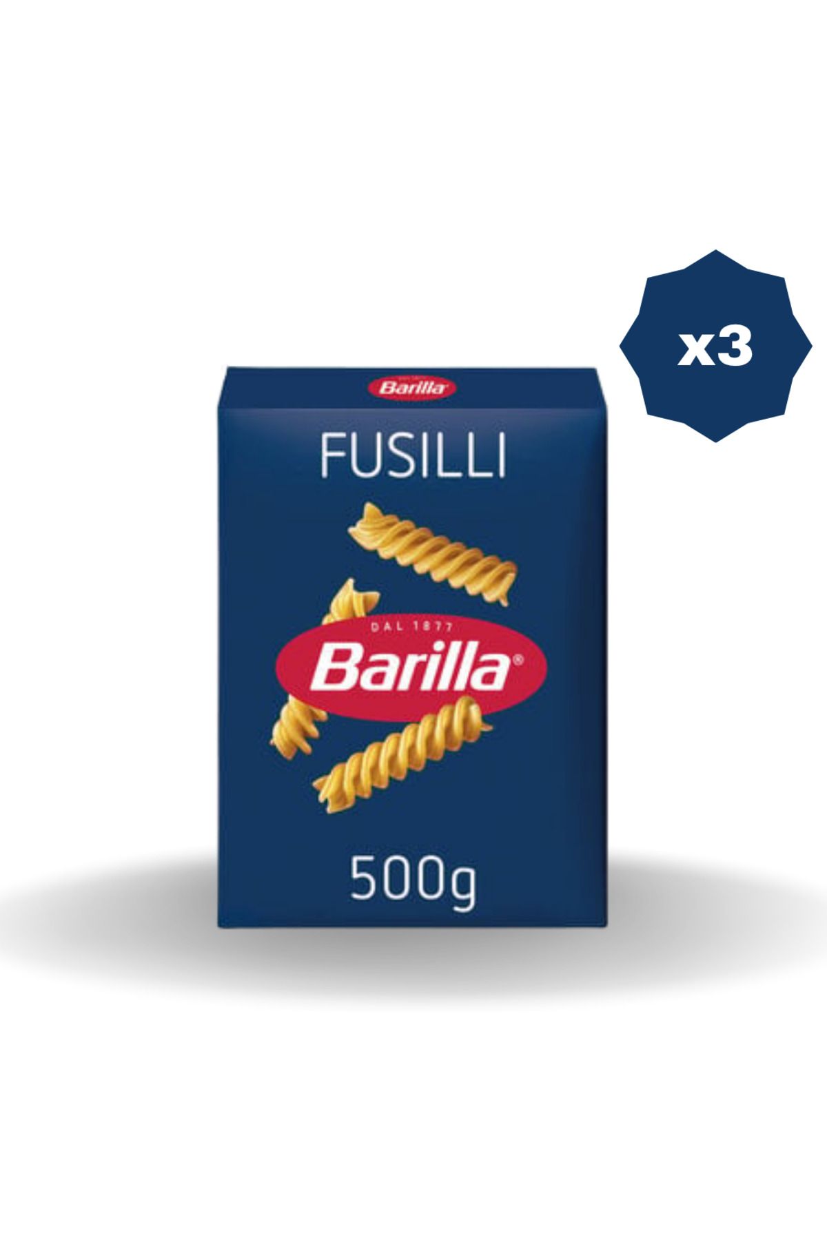Barilla FUSILLI MAKARNA 500 GR - (3 ADET)