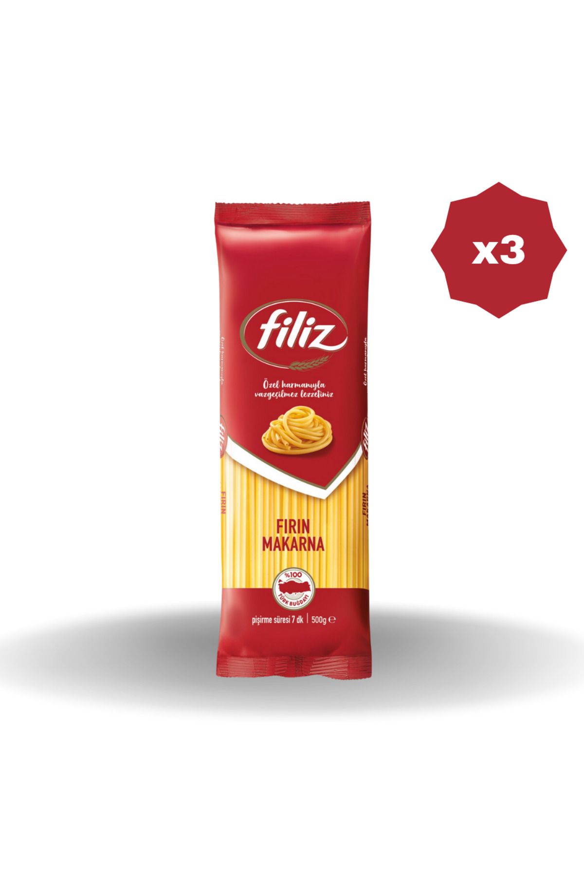 FİLİZ FIRIN MAKARNA 500 GR - (3 ADET)
