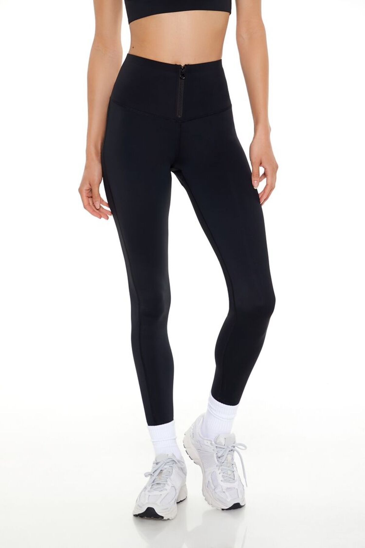 Forever 21 Active Fermuar Detaylı Tayt