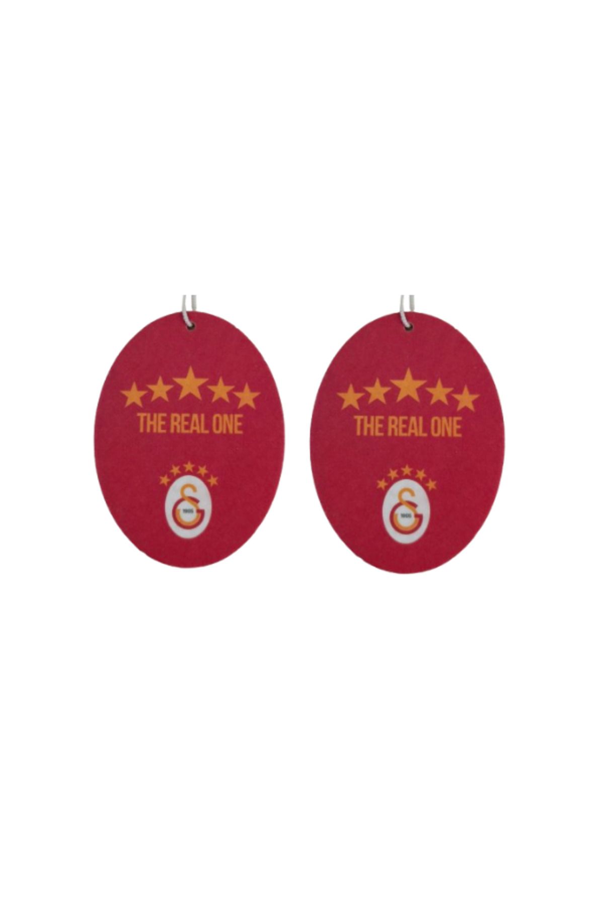Galatasaray Resmi Lisanslı The Real One Sakız Kokulu Oto Asma Kokusu(2li) - Gs Asma Arac Kokusu Sakız (2li)