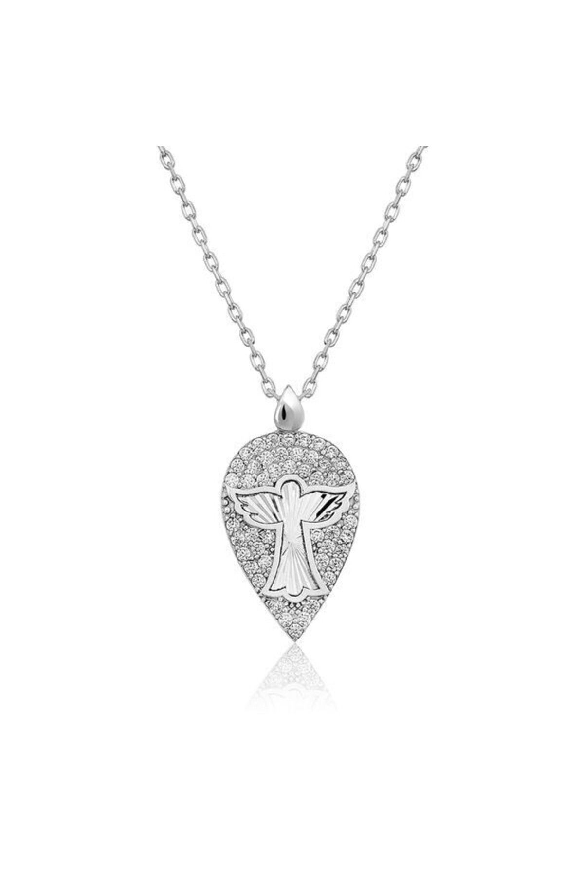 shop Melek Damla 925 Ayar Gümüş Kolye