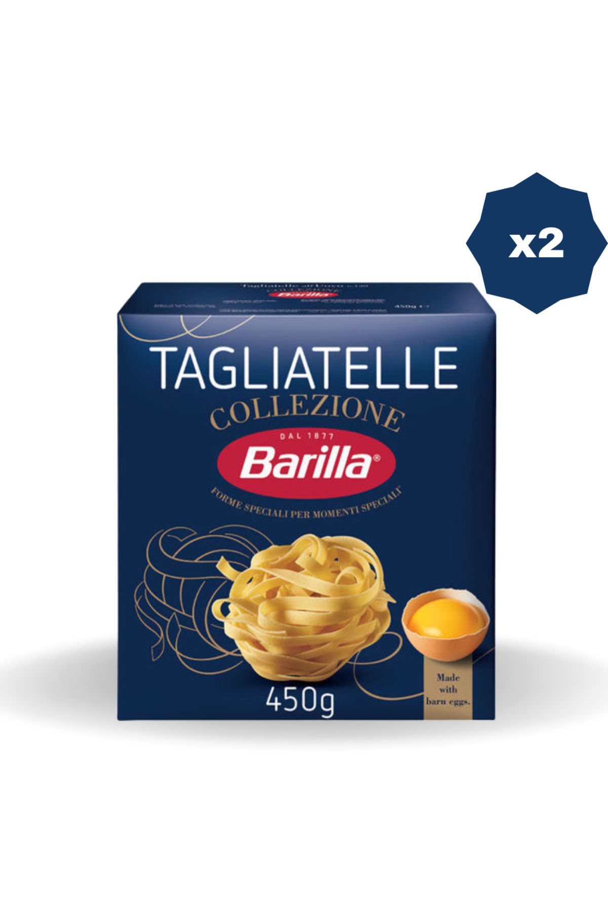 Barilla TAGLIATELLE MAKARNA 500 GR - (2 ADET)