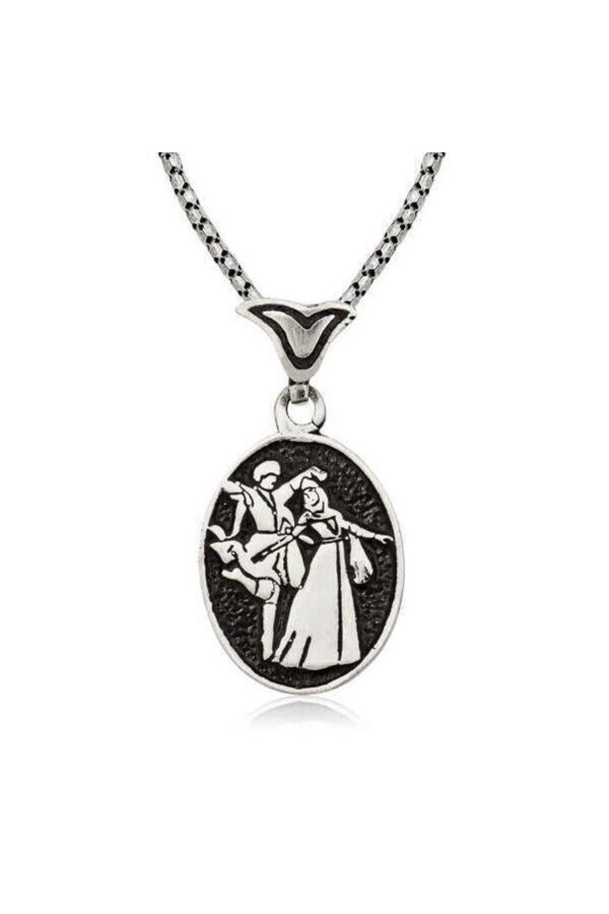 shop Çerkes 925 Ayar Gümüş Erkek Kolye