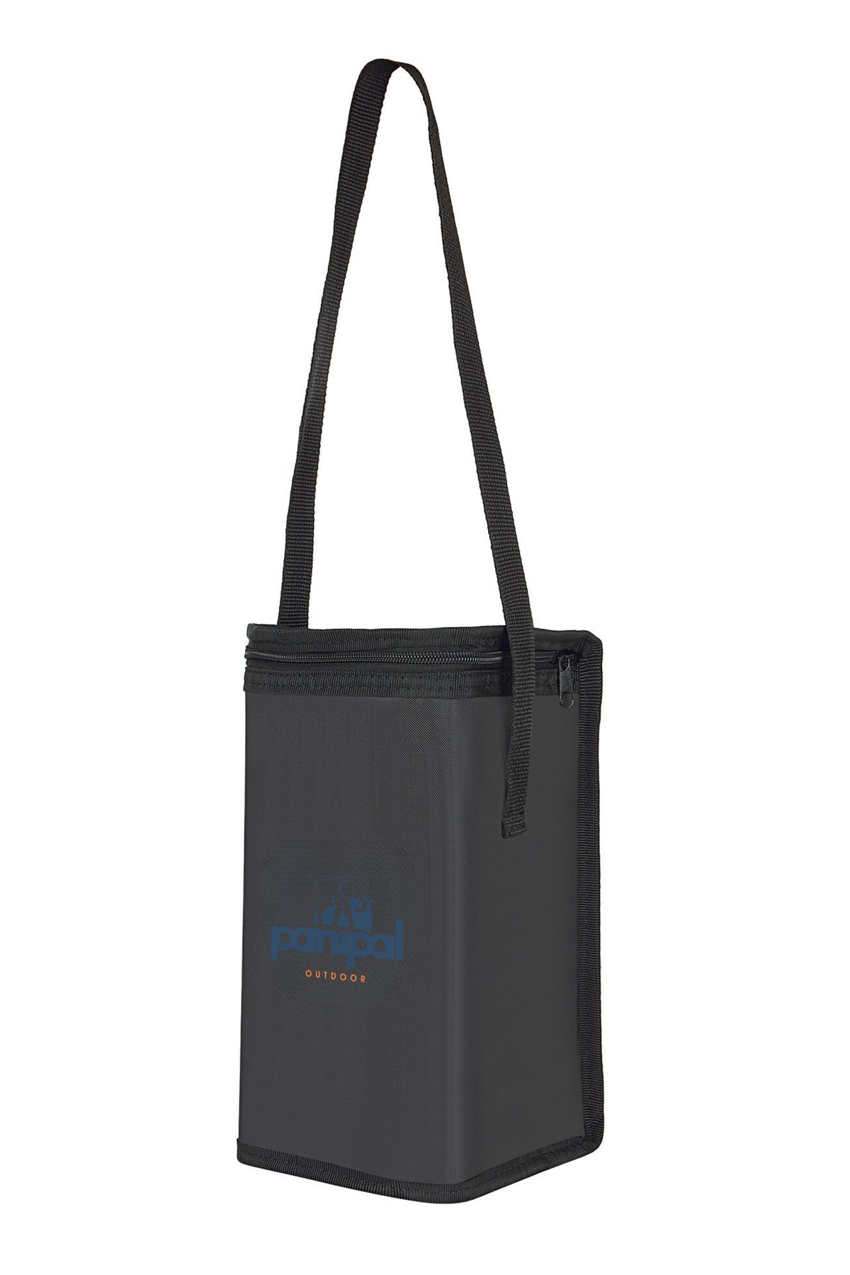 Panipal Outdoor Thermo Bag - Termal Korumalı (sıcak/soğuk) Siyah Seyahat, Kamp Ve Piknik Çantası 6 Lt