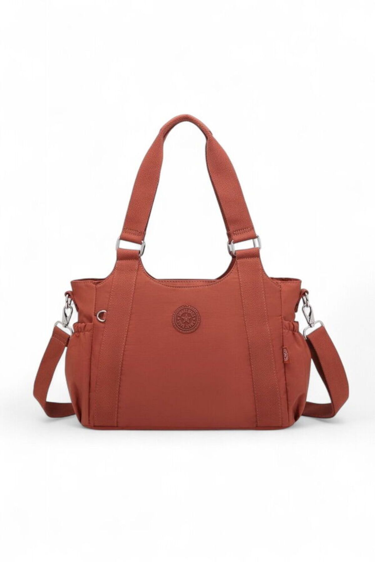 SMART BAGS Krinkıl Kiremit Kadın Omuz Çantası SMB 1163-1