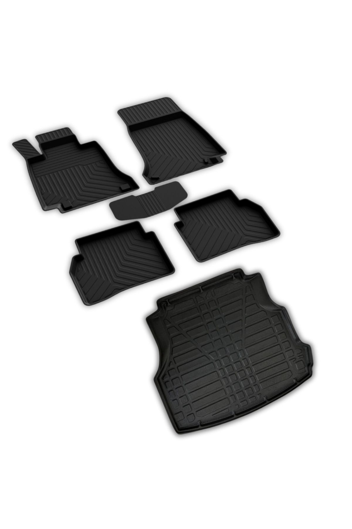 ferrous autoaccessories Mercedes C Serisi W206 Ferrous 4D Paspas ve 3D Bagaj Havuzu 2022 ve Üstü