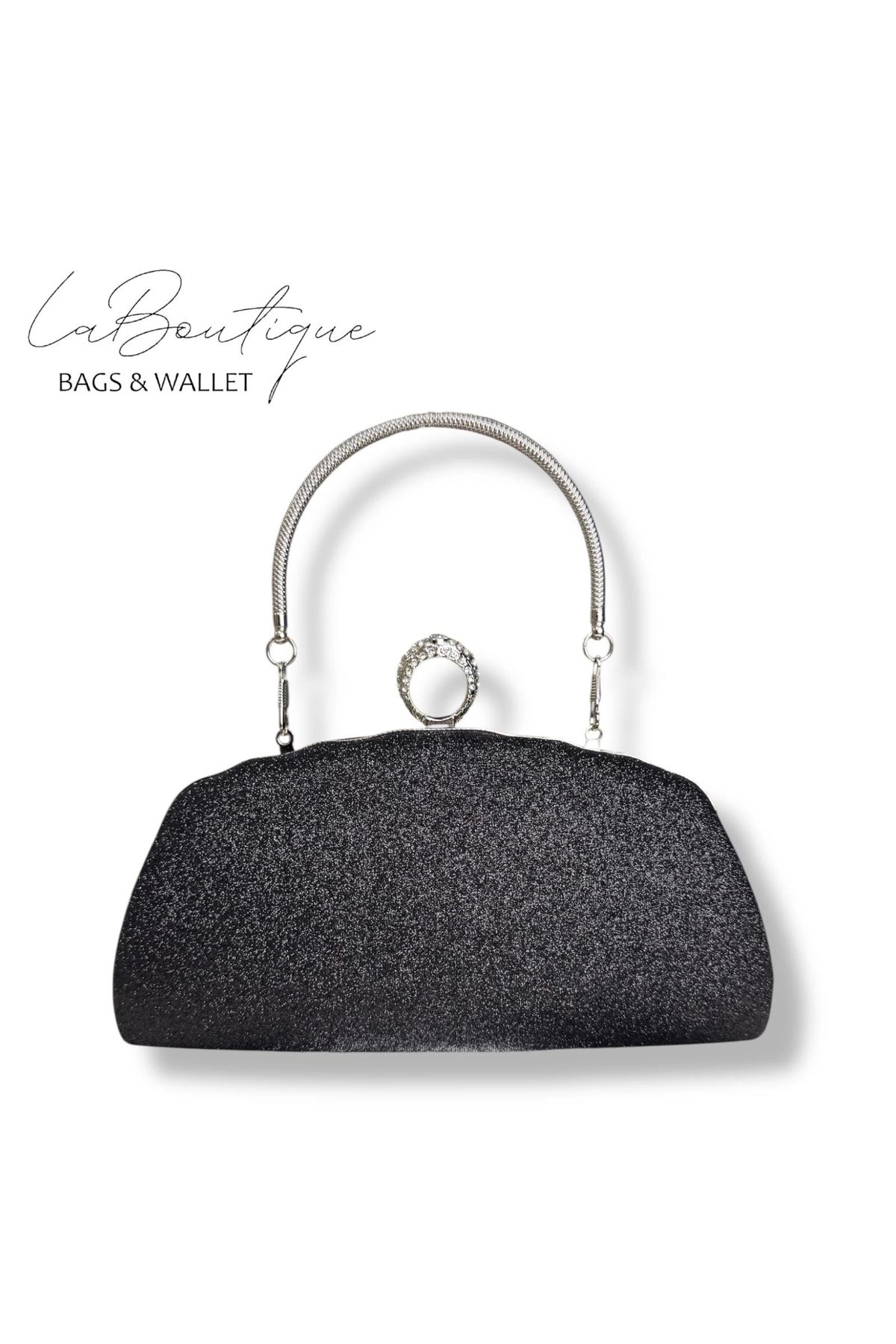 LA BOUTIQUE LB ABİYE ÇANTA 25-016 SİYAH