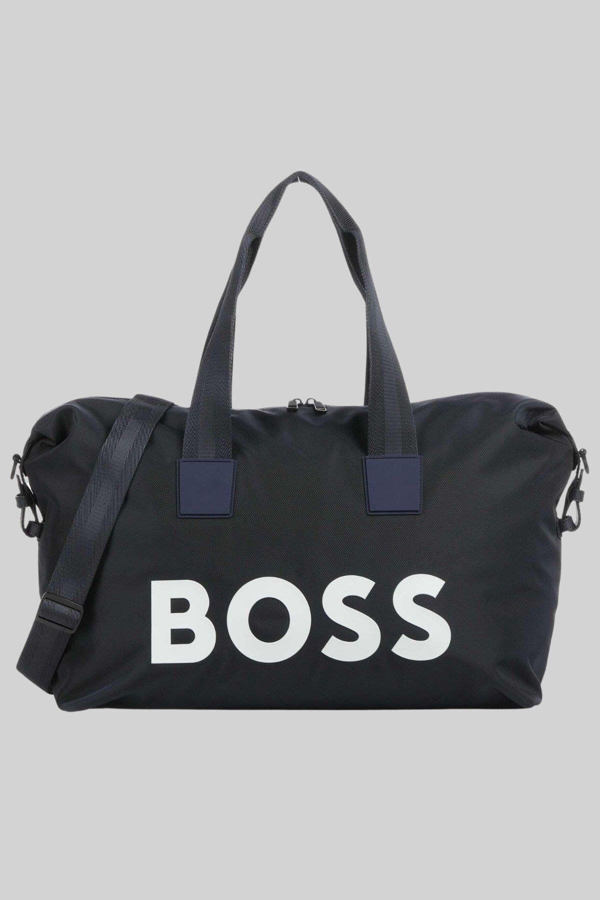 BOSS Erkek Spor Seyahat Çantası Mavi