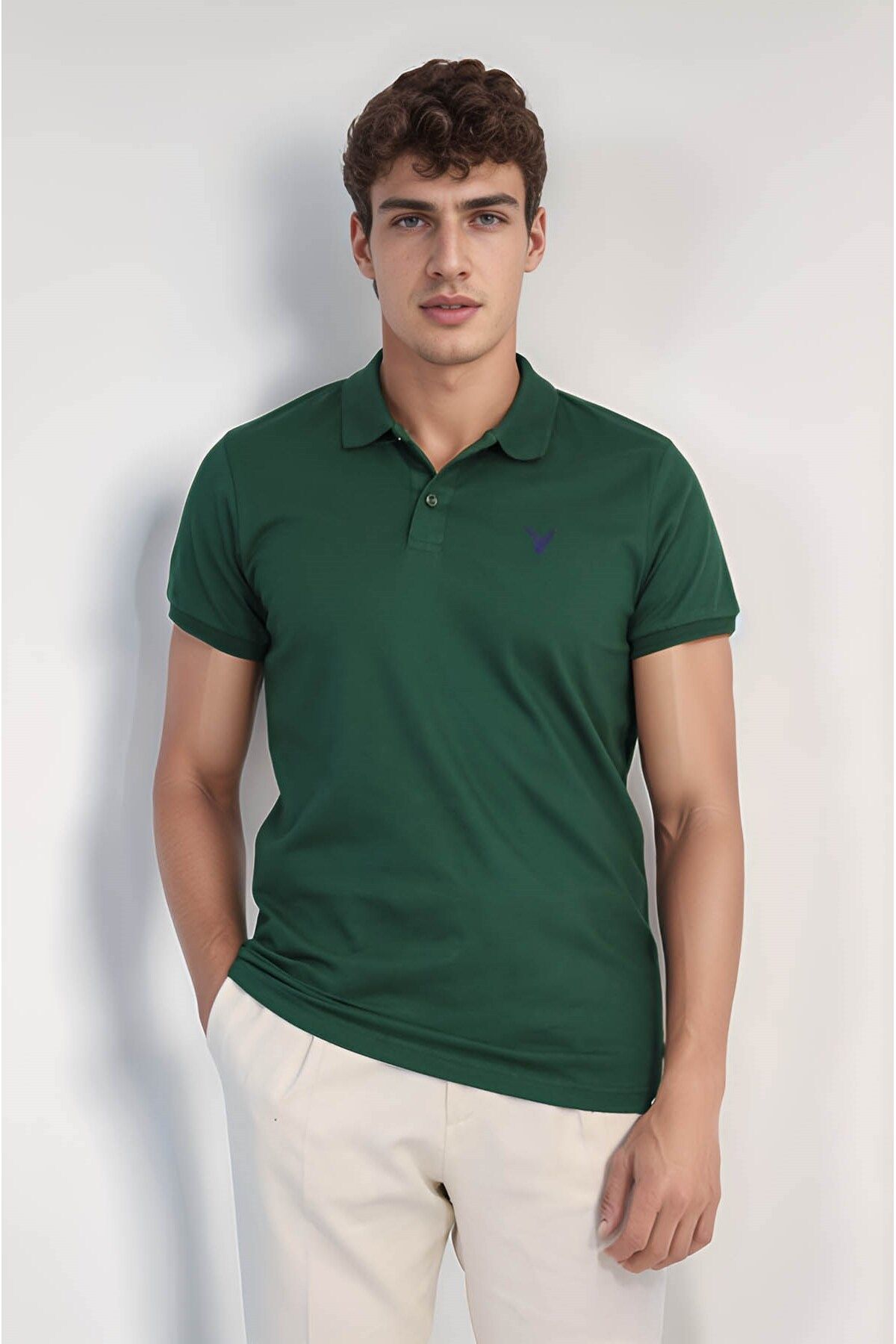 Velvarde POLO YAKA TSHIRT ZÜMRÜT Y. (1815)