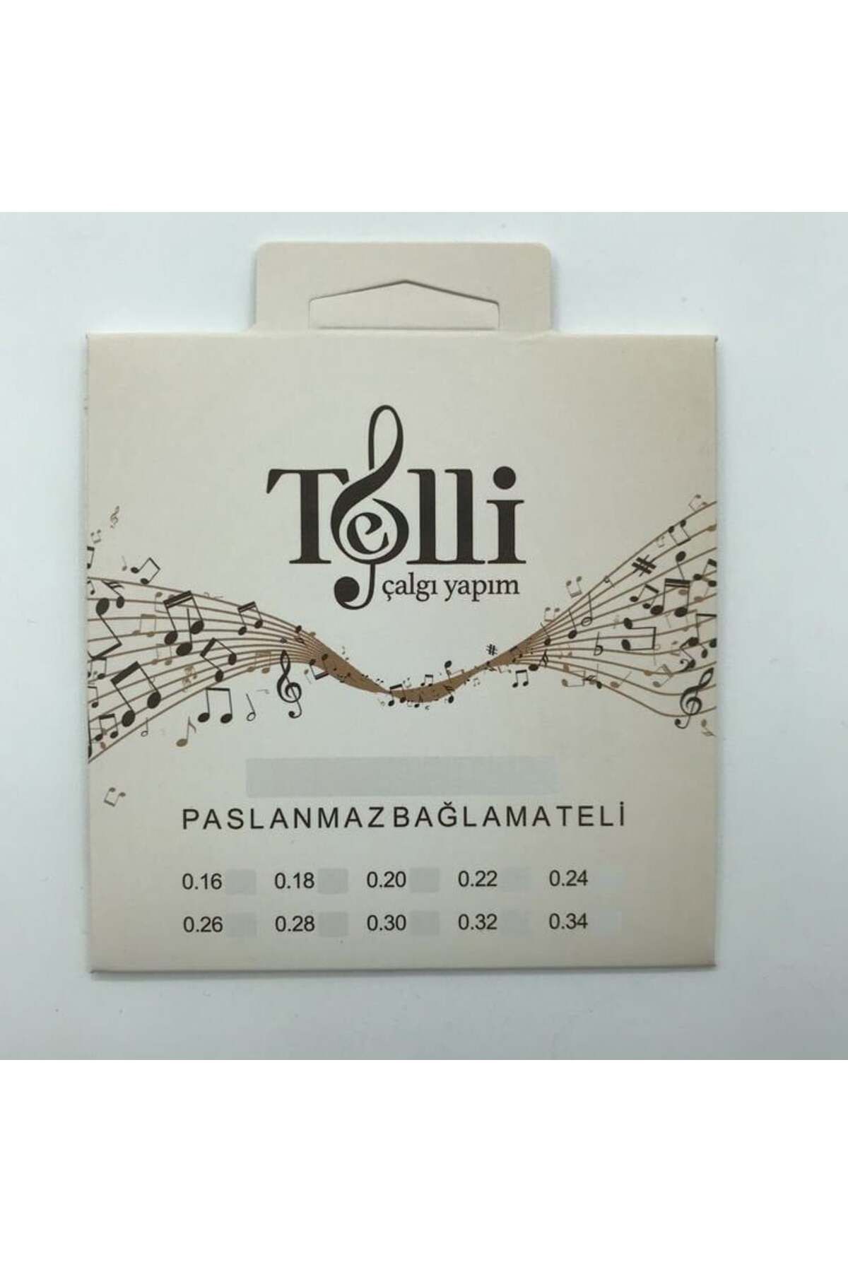 tellicalgiyapim Paslanmaz Çelik Bağlama Teli-Uzun Sap