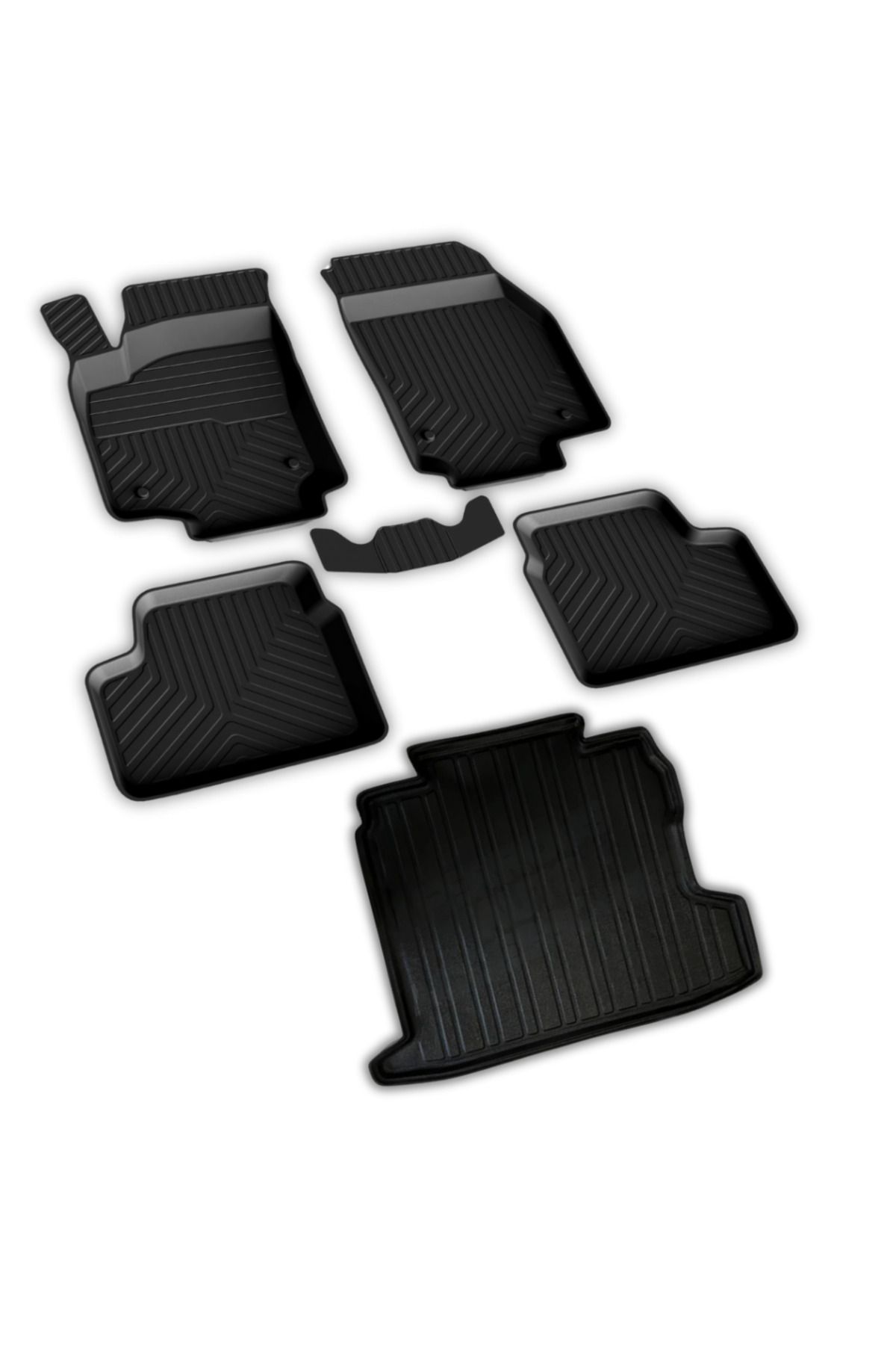 ferrous autoaccessories Opel Astra H Sedan Ferrous 4D Paspas ve 3D Bagaj Havuzu 2007 2010