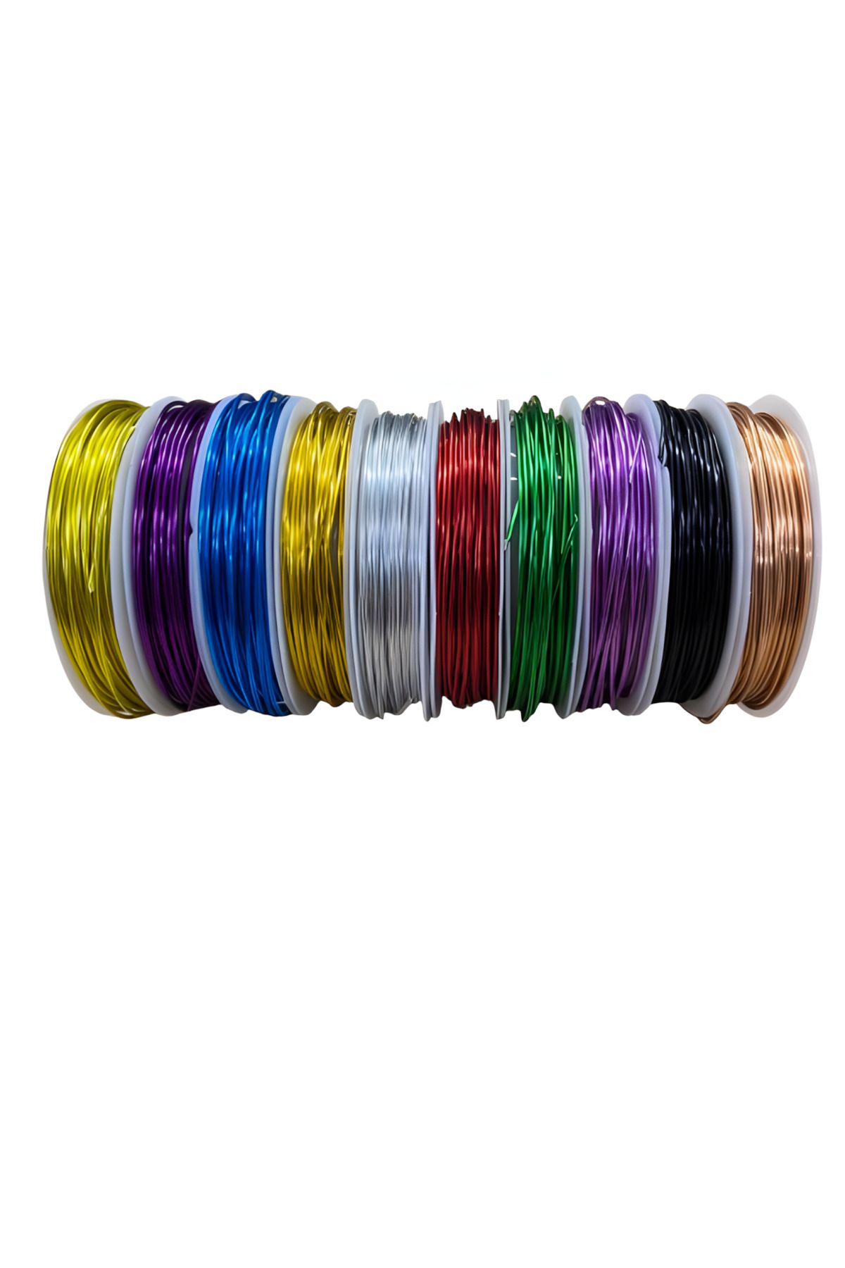 EleganTShoP Çiçek Teli Karışık 10'lu Set 1.0 mm