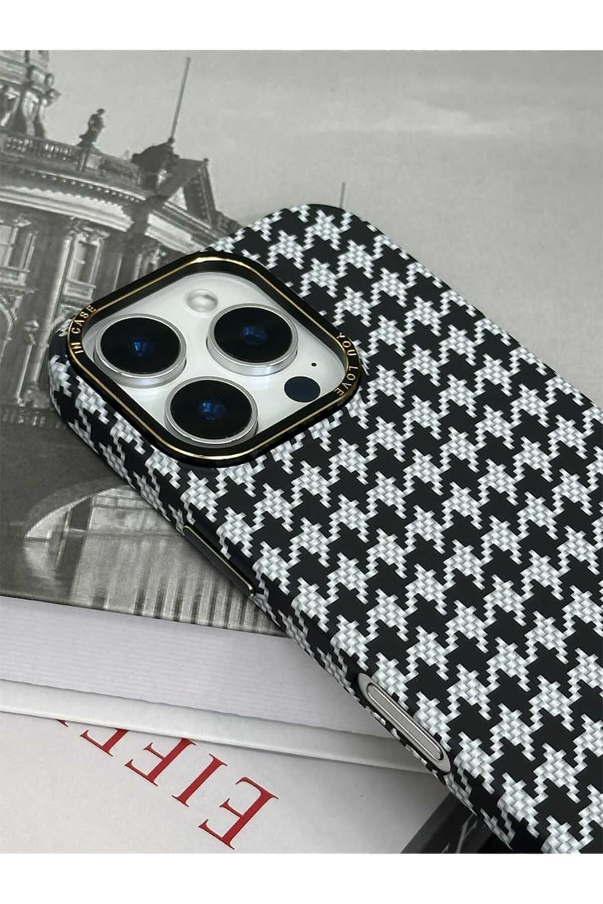SEMERS İPHONE 16 PRO MAX UYUMLU KAZAYAĞI DESENLİ KILIF