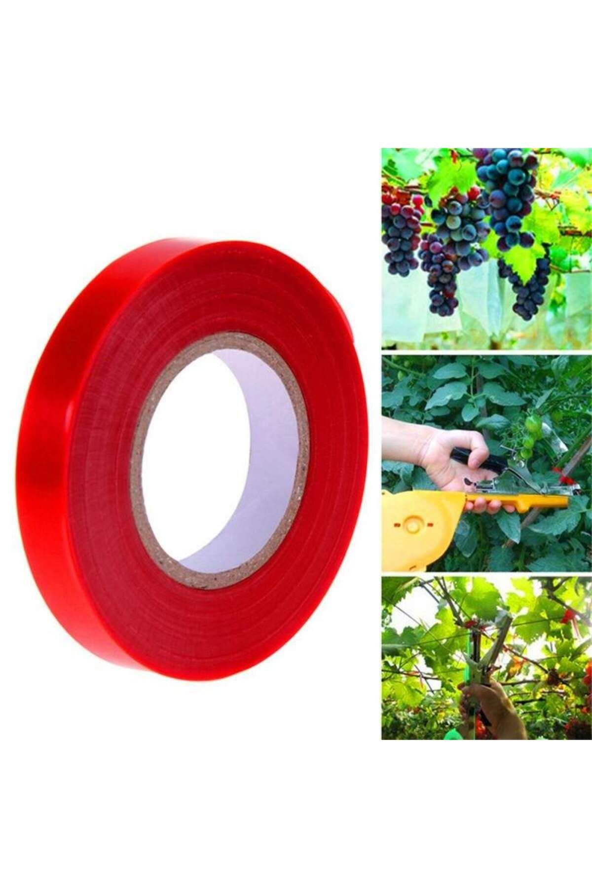 SIKS-Set of 20 x SIKS Tape Rolls for Vine Tying Machine, Fruit Trees, Vegetables, 23m, Red 5