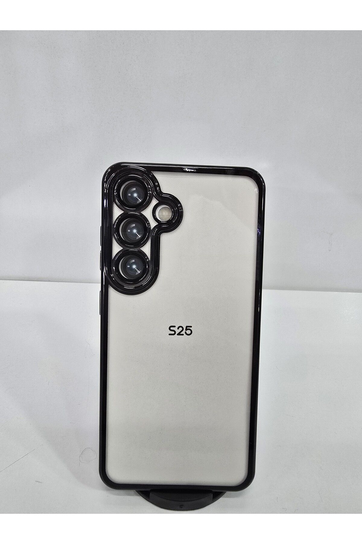 İnci Samsung s25 lansman kamera lens koruyucu lu silikonlu telefon kılıfı
