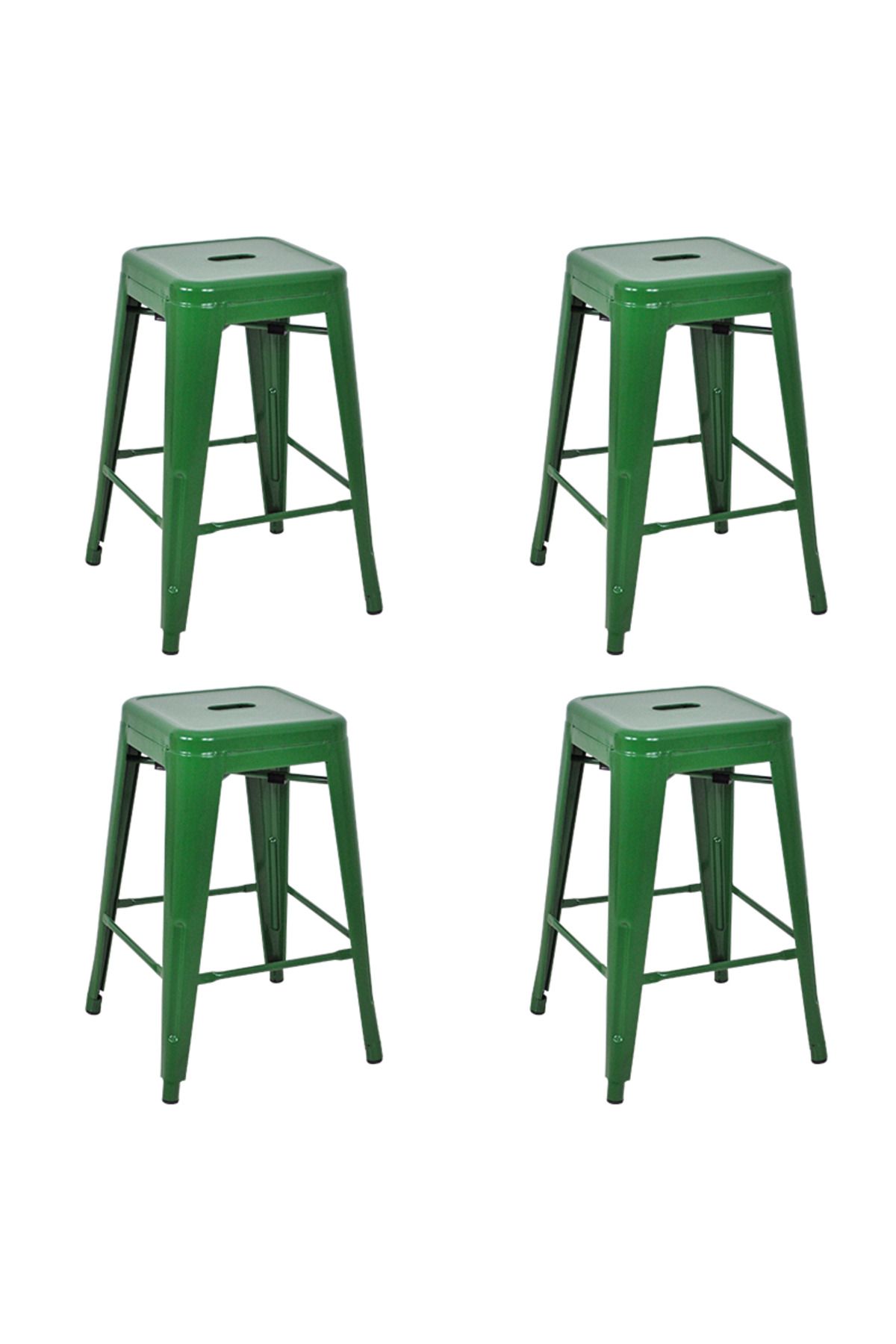 ChairLife Tolix Yüksek Metal Tabure (4 Adet)