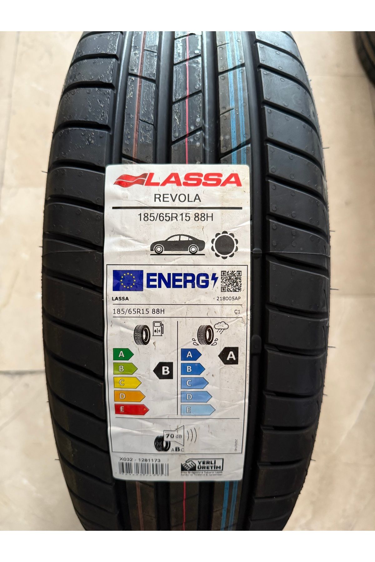 Lassa / 185/65R15 (REVOLA) 2025 YAZ LASTİĞİ